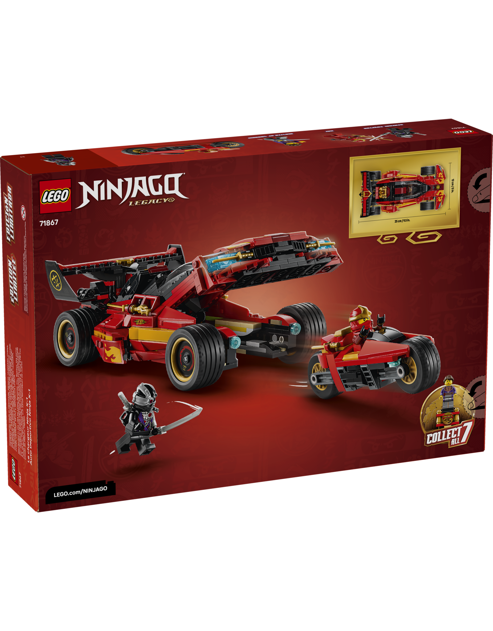 LEGO Ninjago 71867 X-1 Ninja Charger 15th Anniversary