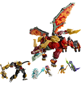 LEGO Ninjago 71868 Wyldfyre's Transforming Dragon Mech