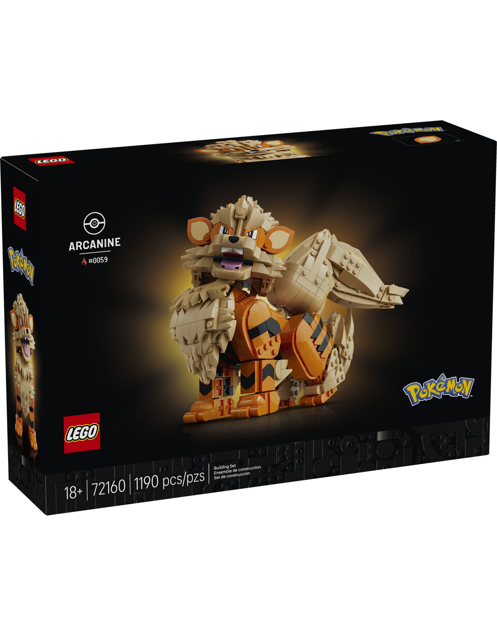 LEGO Pokemon 72160 Arcanine
