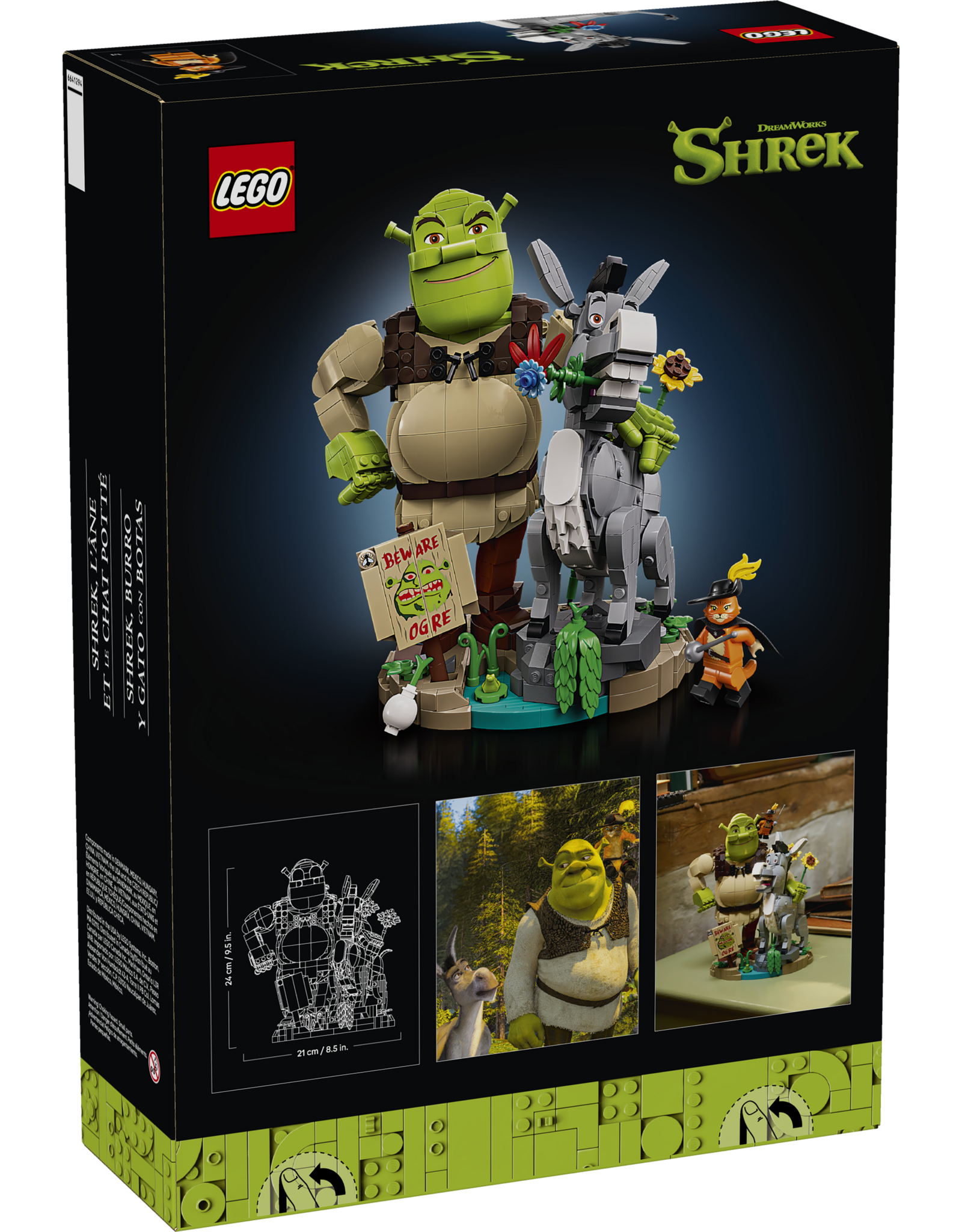 LEGO 72423 Shrek, Donkey & Puss in Boots