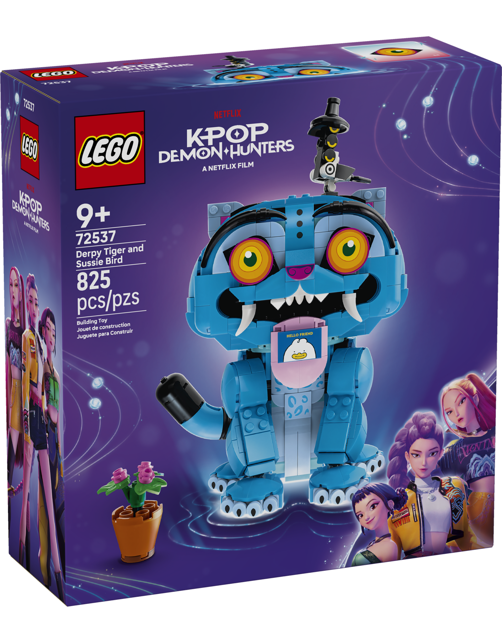 LEGO KPop Demon Hunters 72537 Derpy Tiger and Sussie Bird