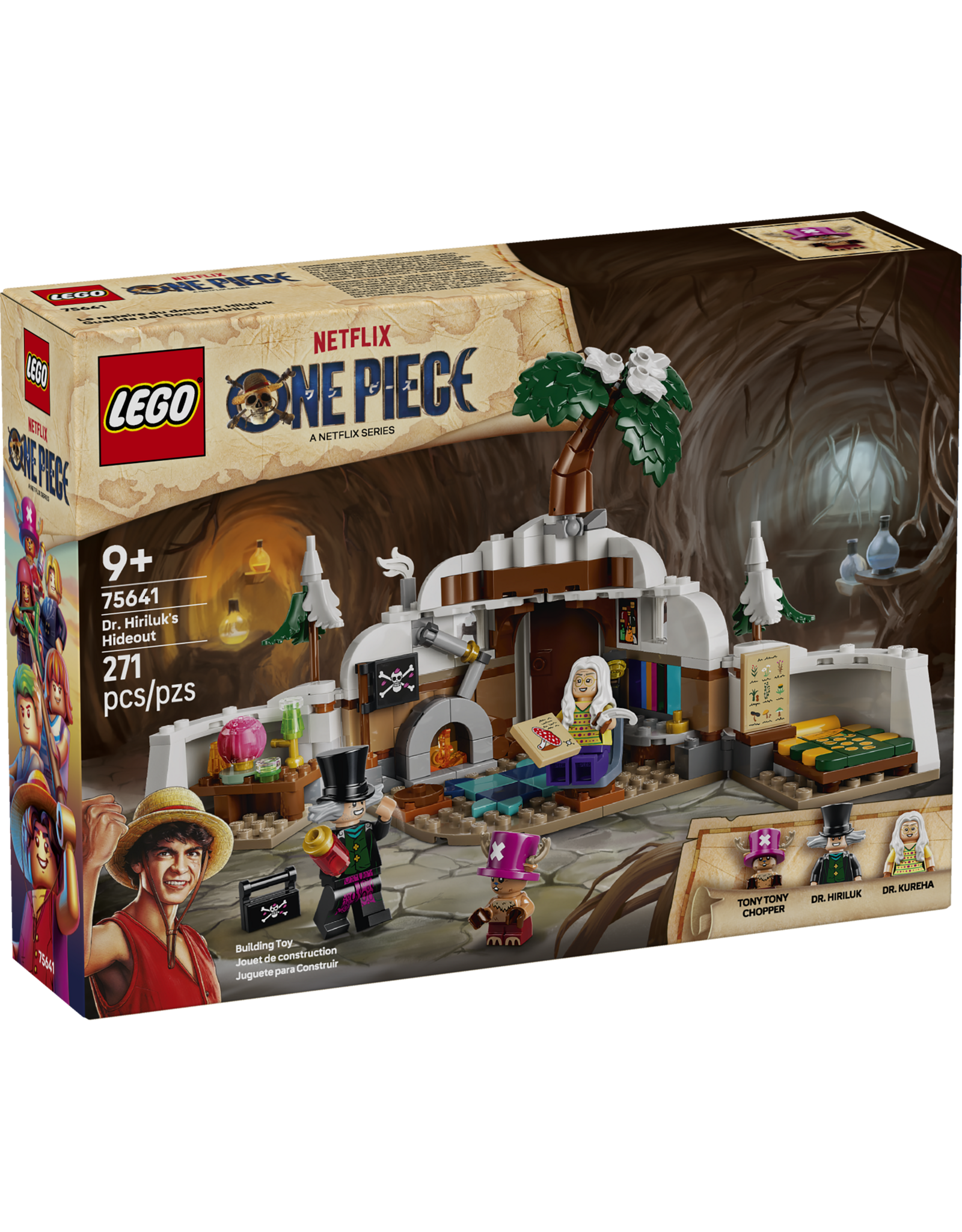 LEGO ONE PIECE 75641 Dr. Hiriluk's Hideout