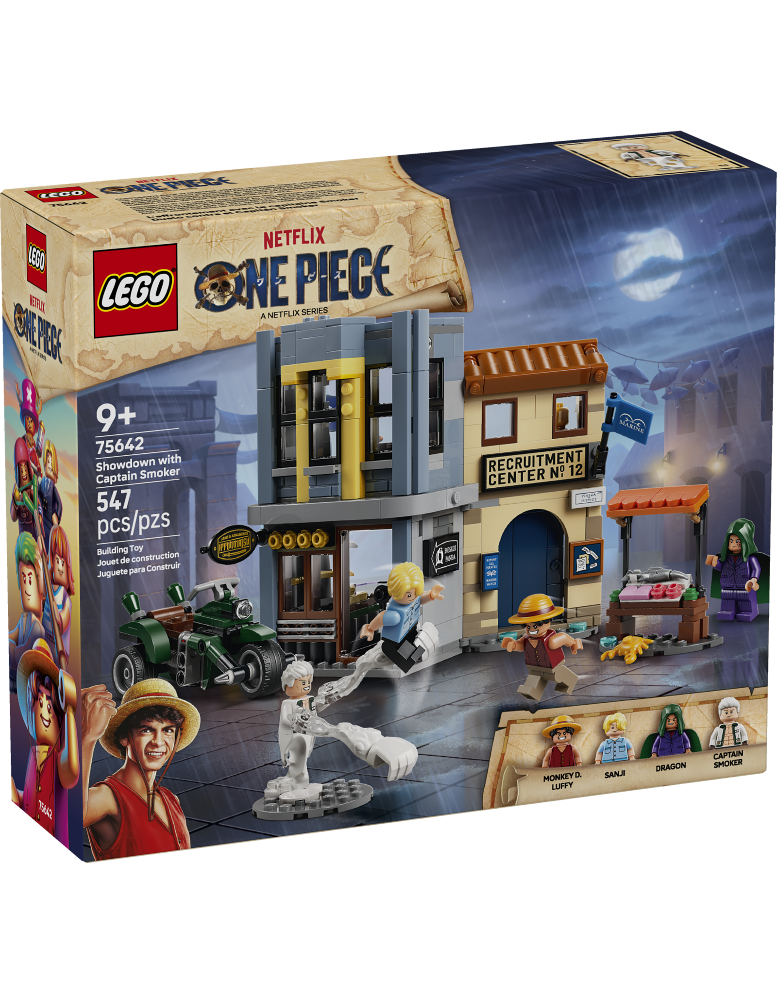 LEGO ONE PIECE 75642 Showdown with Captain Smoker