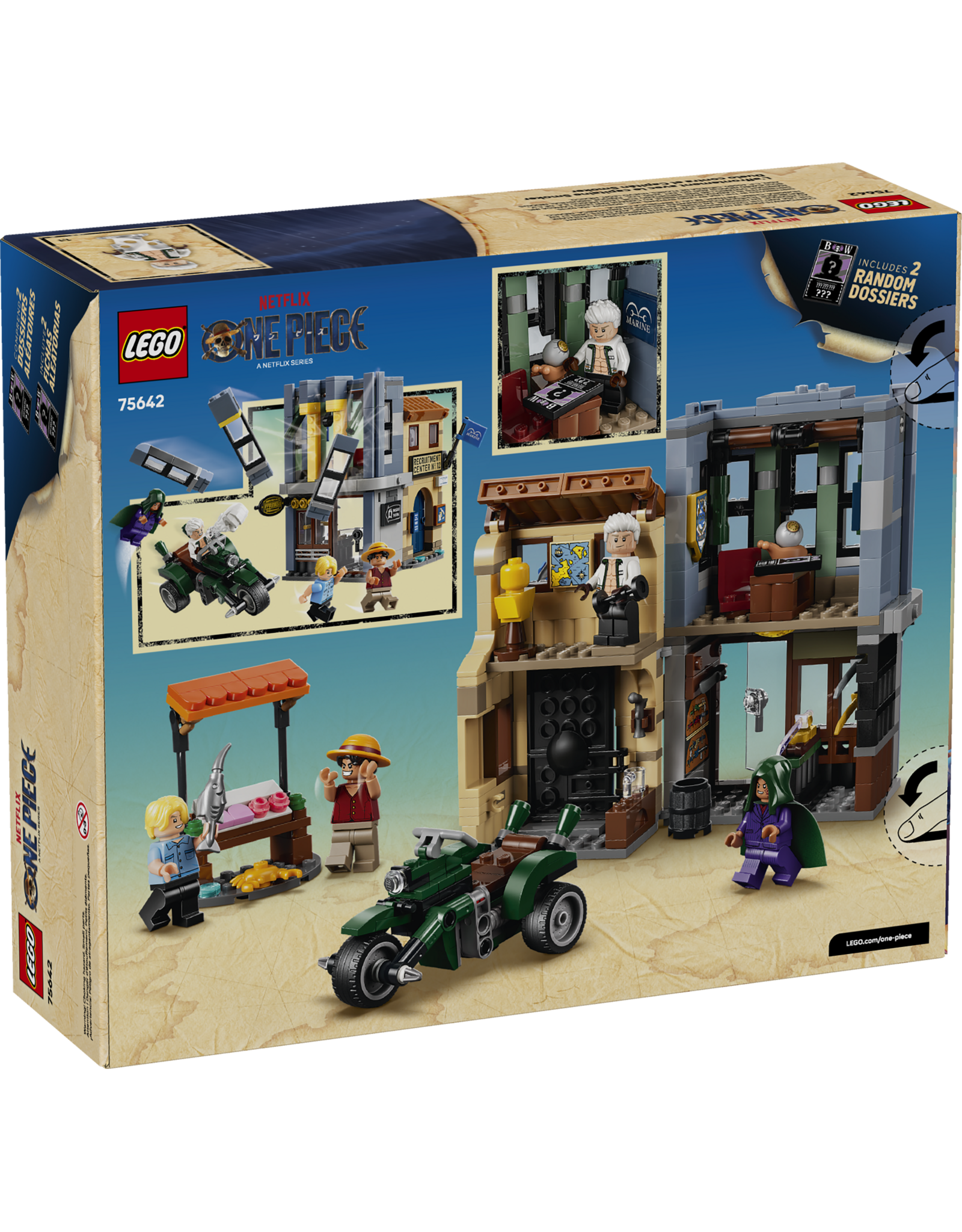 LEGO ONE PIECE 75642 Showdown with Captain Smoker