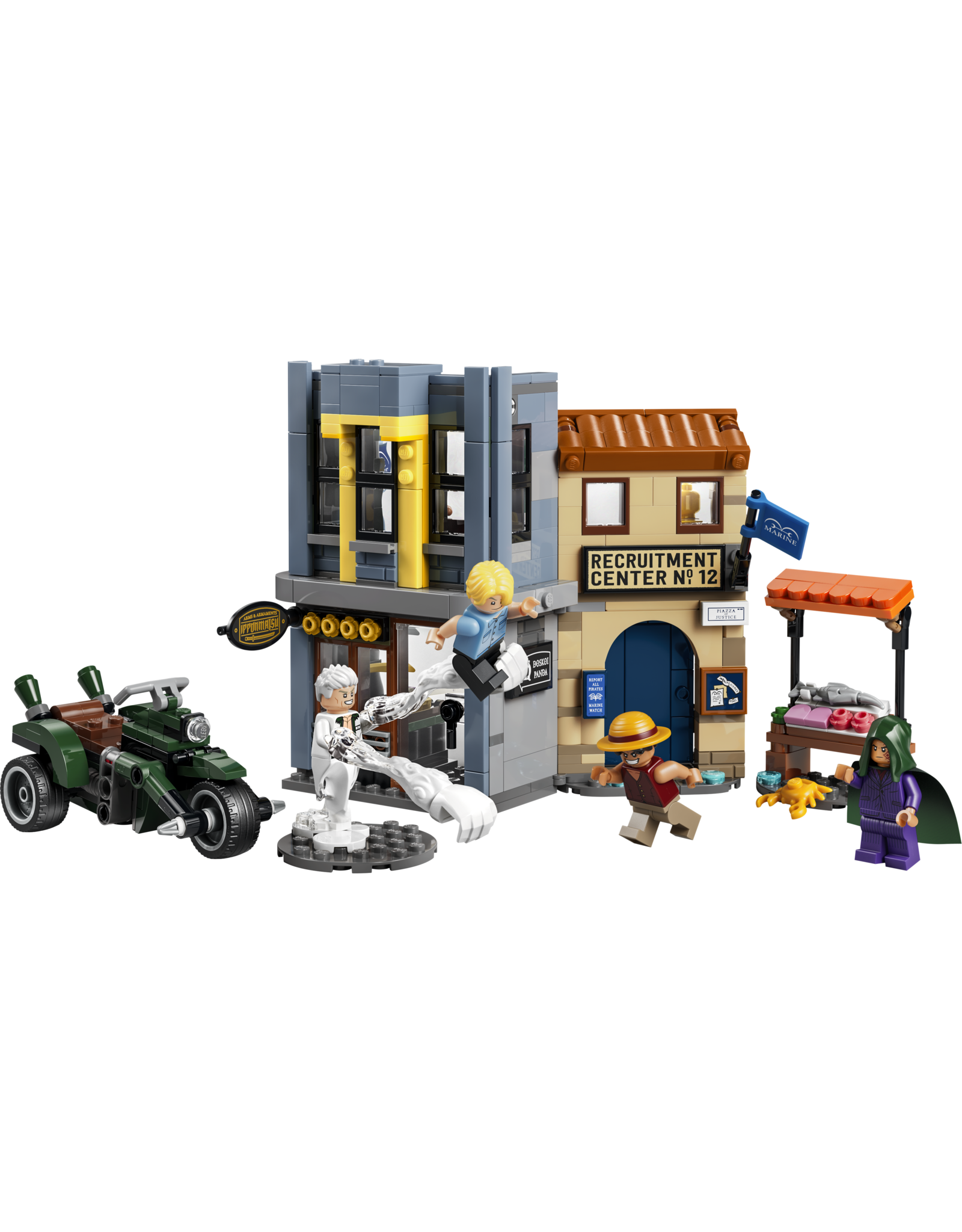 LEGO ONE PIECE 75642 Showdown with Captain Smoker