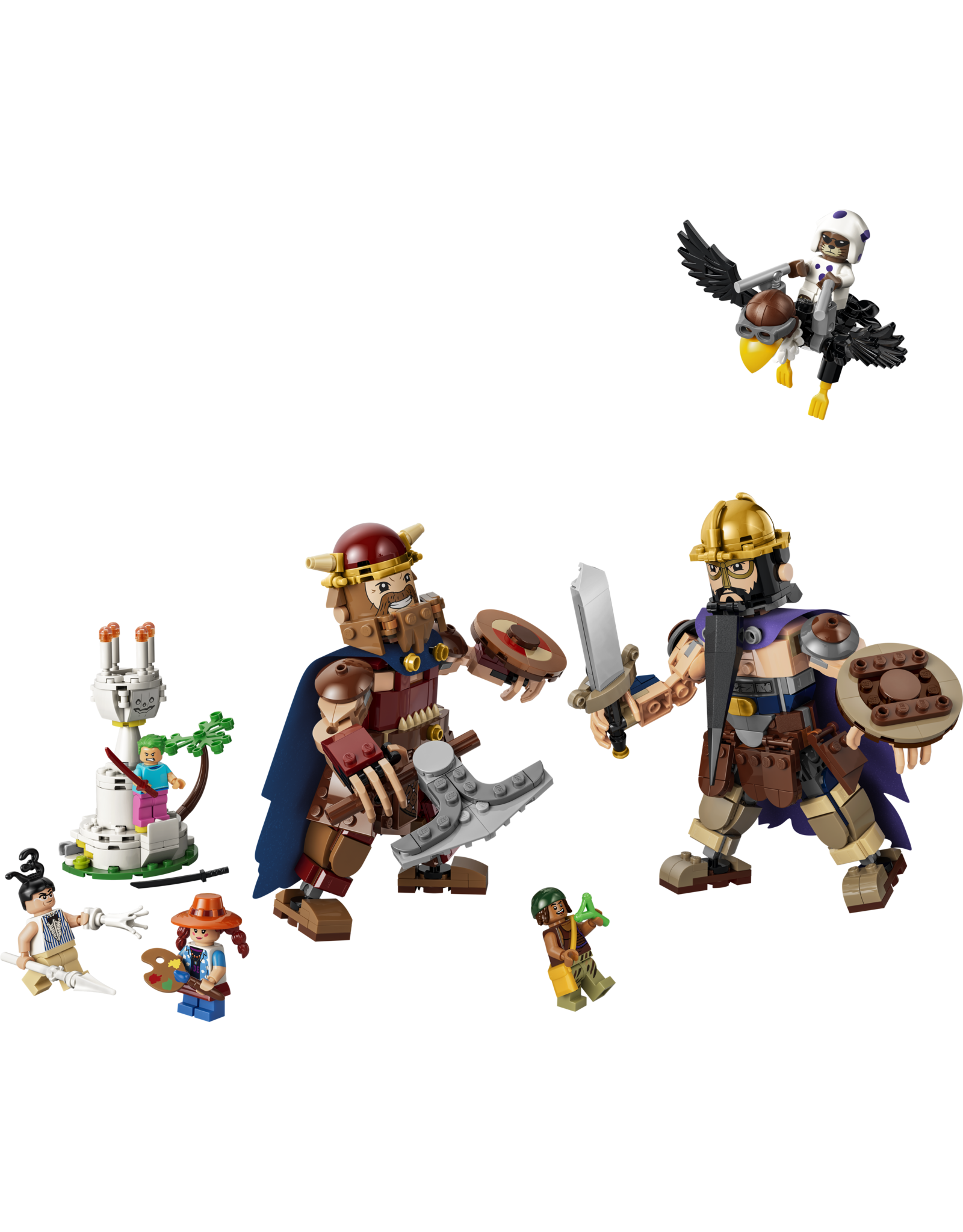 LEGO ONE PIECE 75644 Dorry vs. Brogy – Giants of Little Garden