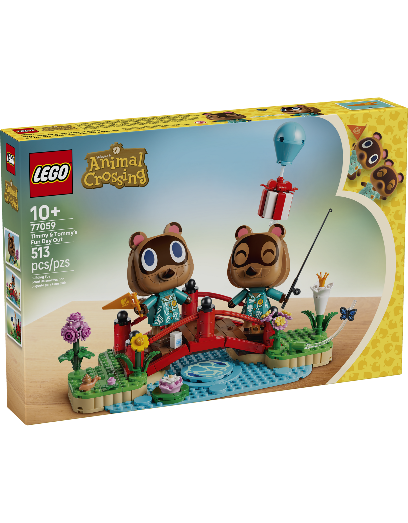 LEGO Animal Crossing 77059 Timmy & Tommy's Fun Day Out