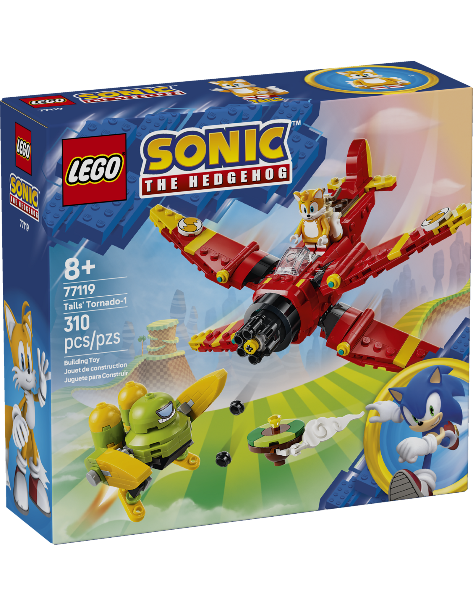 LEGO Sonic 77119 Tails' Tornado-1