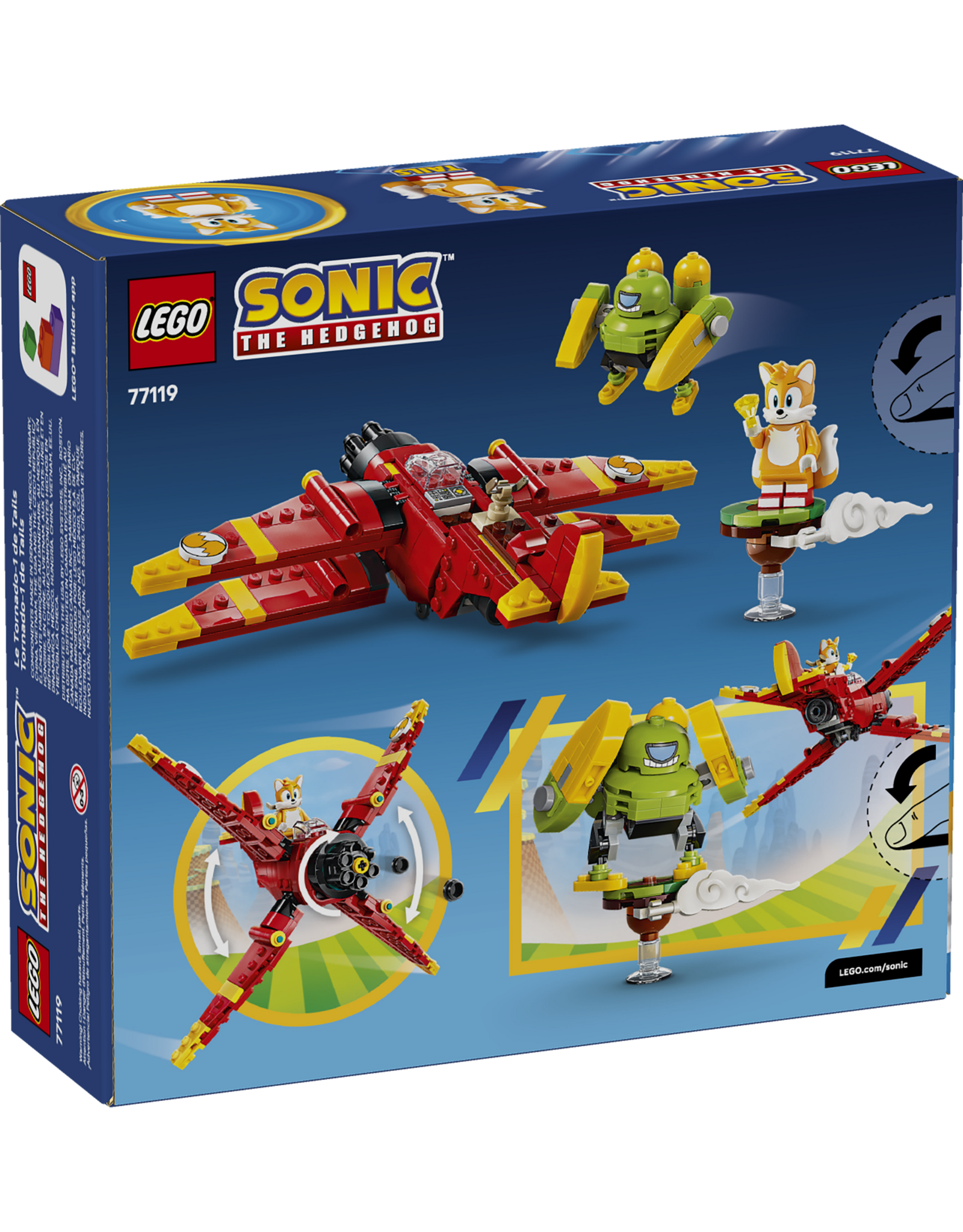 LEGO Sonic 77119 Tails' Tornado-1