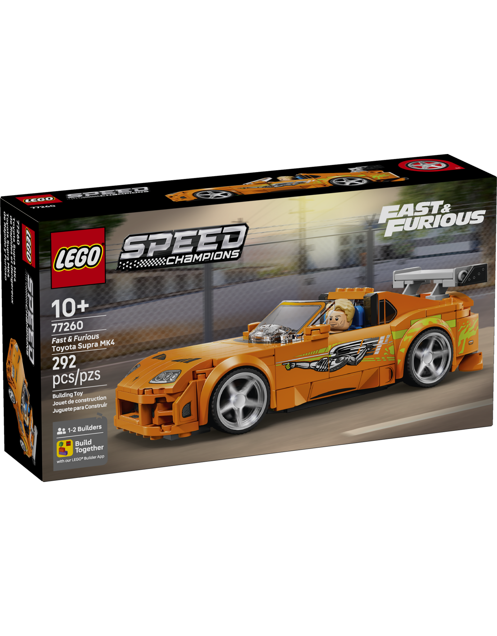 LEGO Speed Champions 77260 The Fast and The Furious Toyota Supra MK4