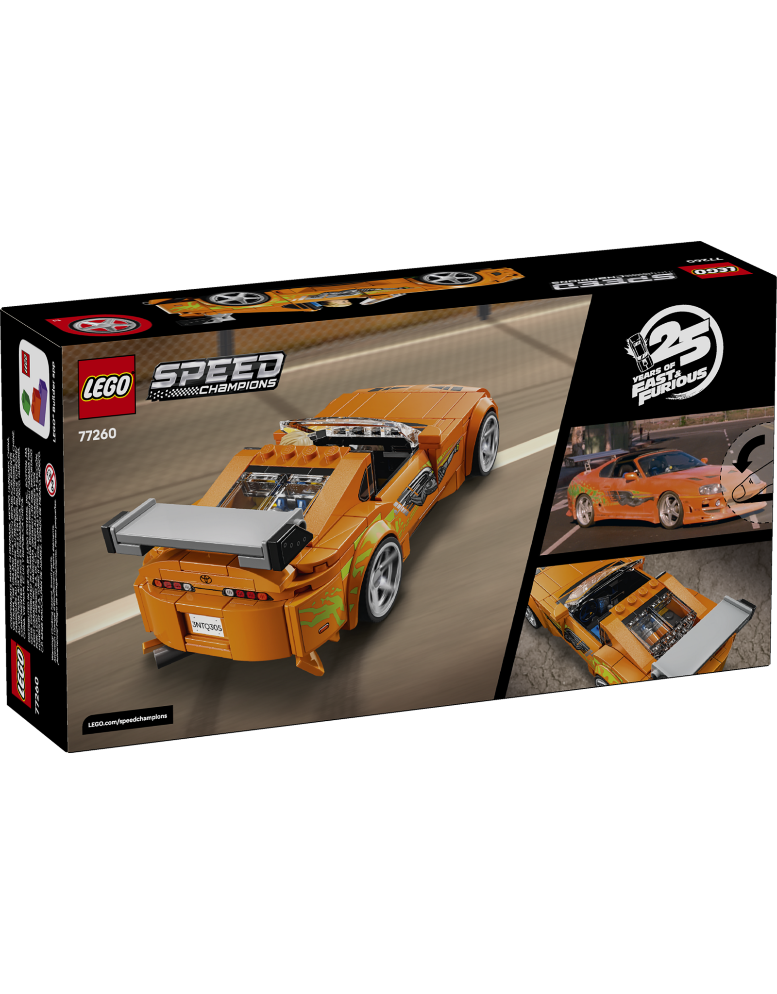 LEGO Speed Champions 77260 The Fast and The Furious Toyota Supra MK4
