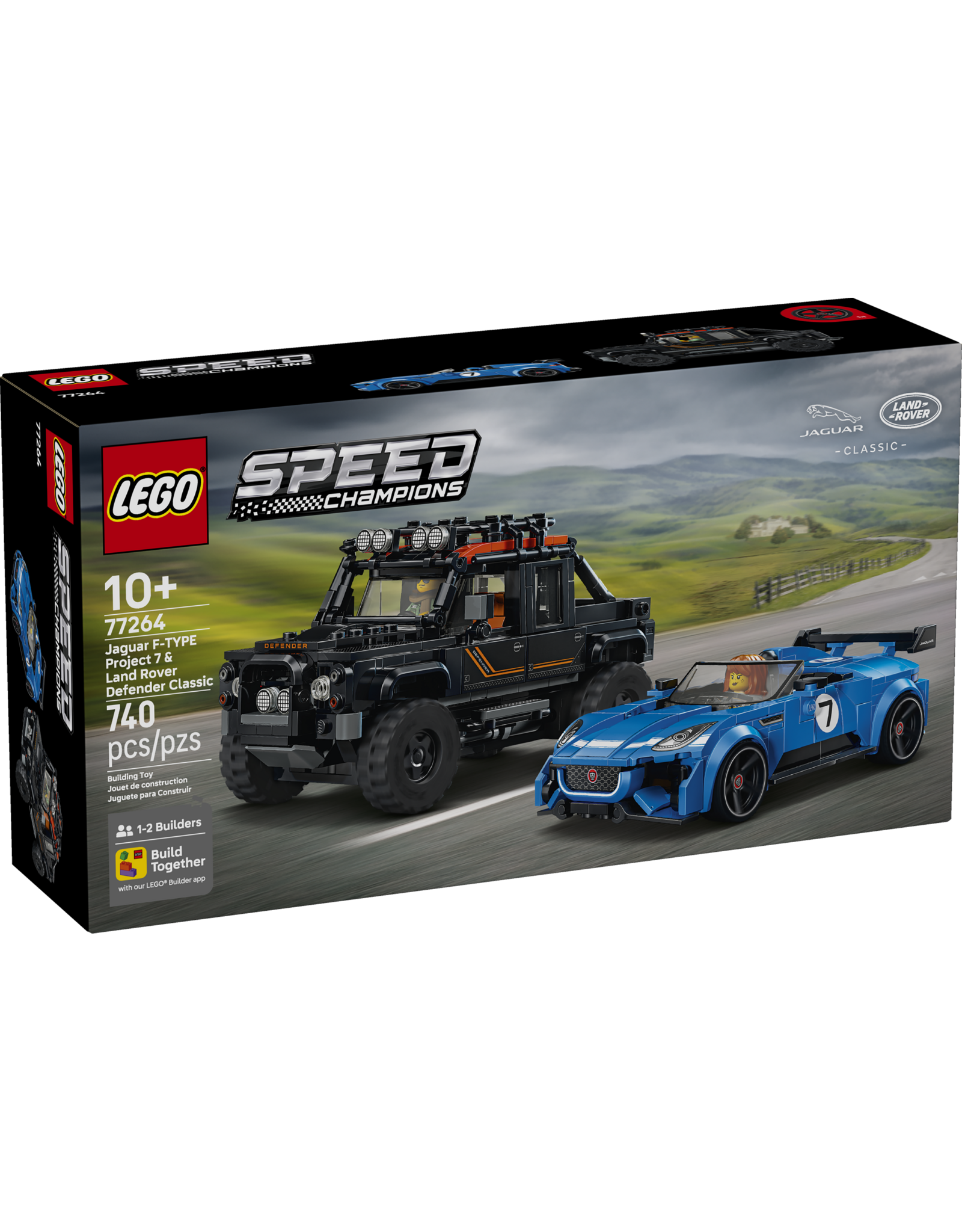 LEGO Champions 77264 Jaguar Project 7 & Land Rover Defender