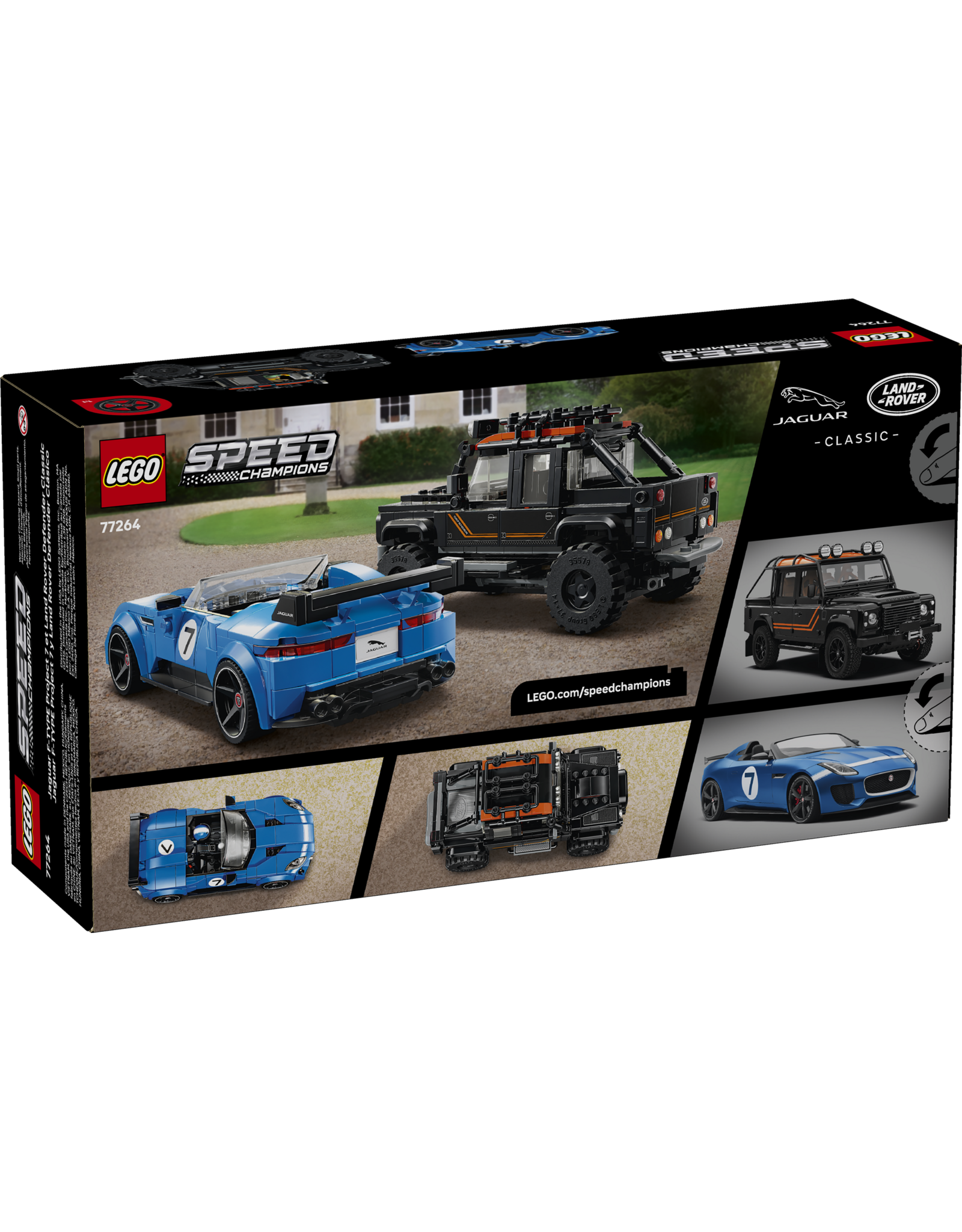 LEGO Champions 77264 Jaguar Project 7 & Land Rover Defender