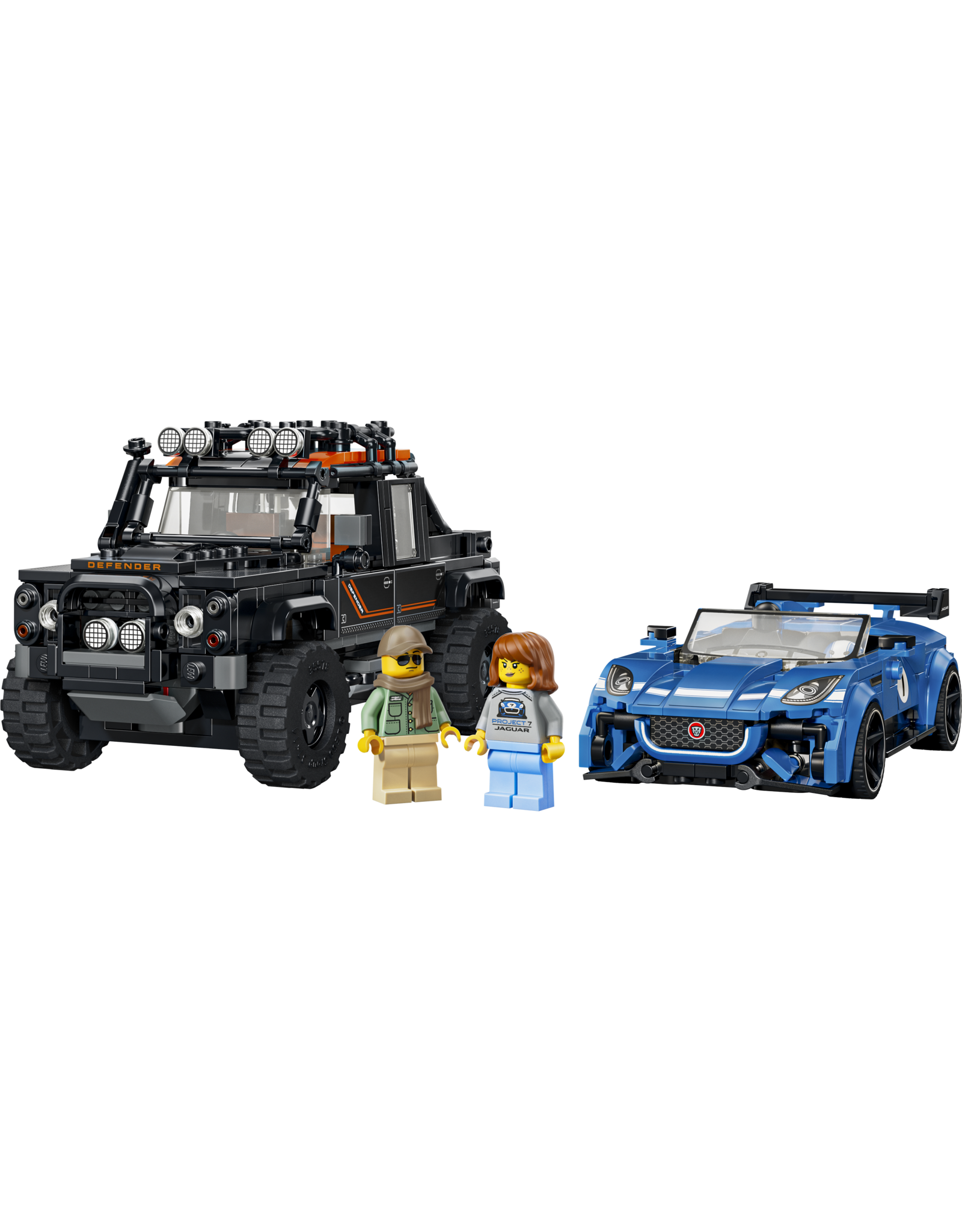 LEGO Champions 77264 Jaguar Project 7 & Land Rover Defender