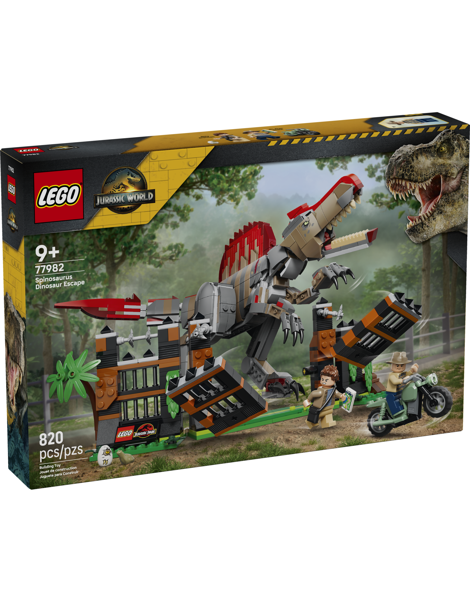 LEGO Jurassic World 77982 Spinosaurus Dinosaur Escape
