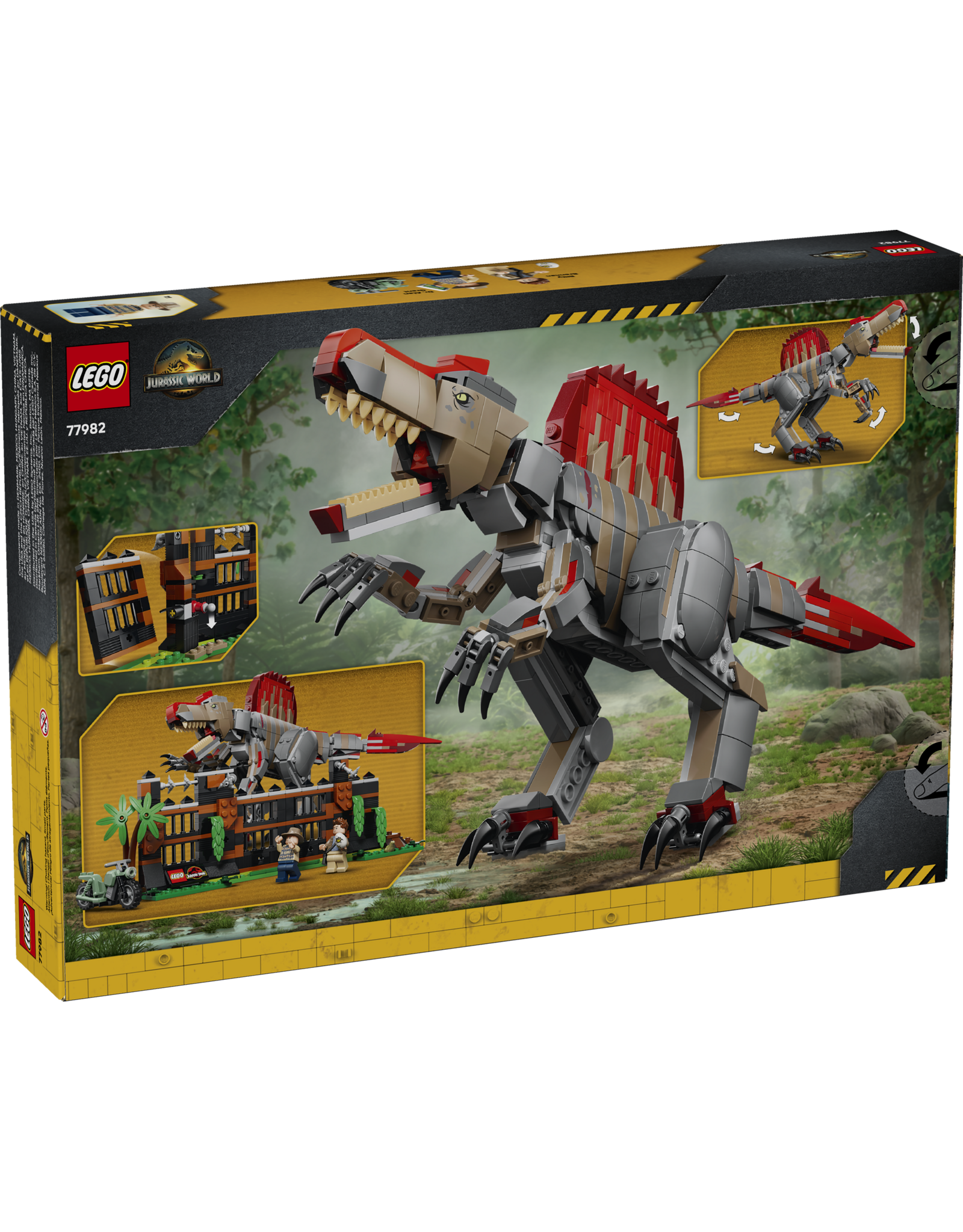 LEGO Jurassic World 77982 Spinosaurus Dinosaur Escape