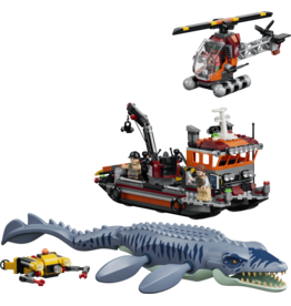LEGO Jurassic World 77983 Mosasaurus Dinosaur Boat Attack