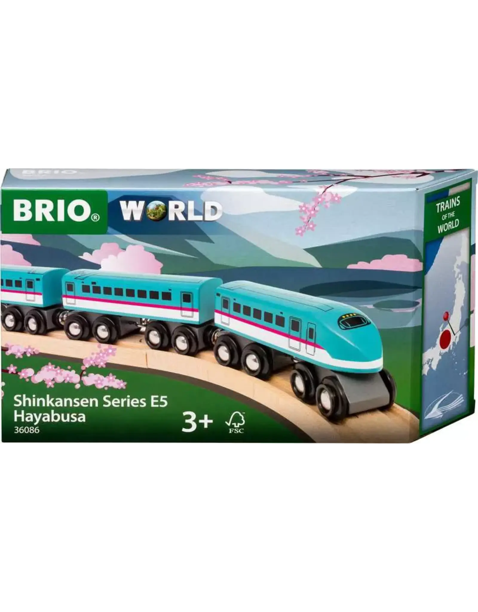 Brio Trains of the World: Shinkansen Series E5 Hayabusa