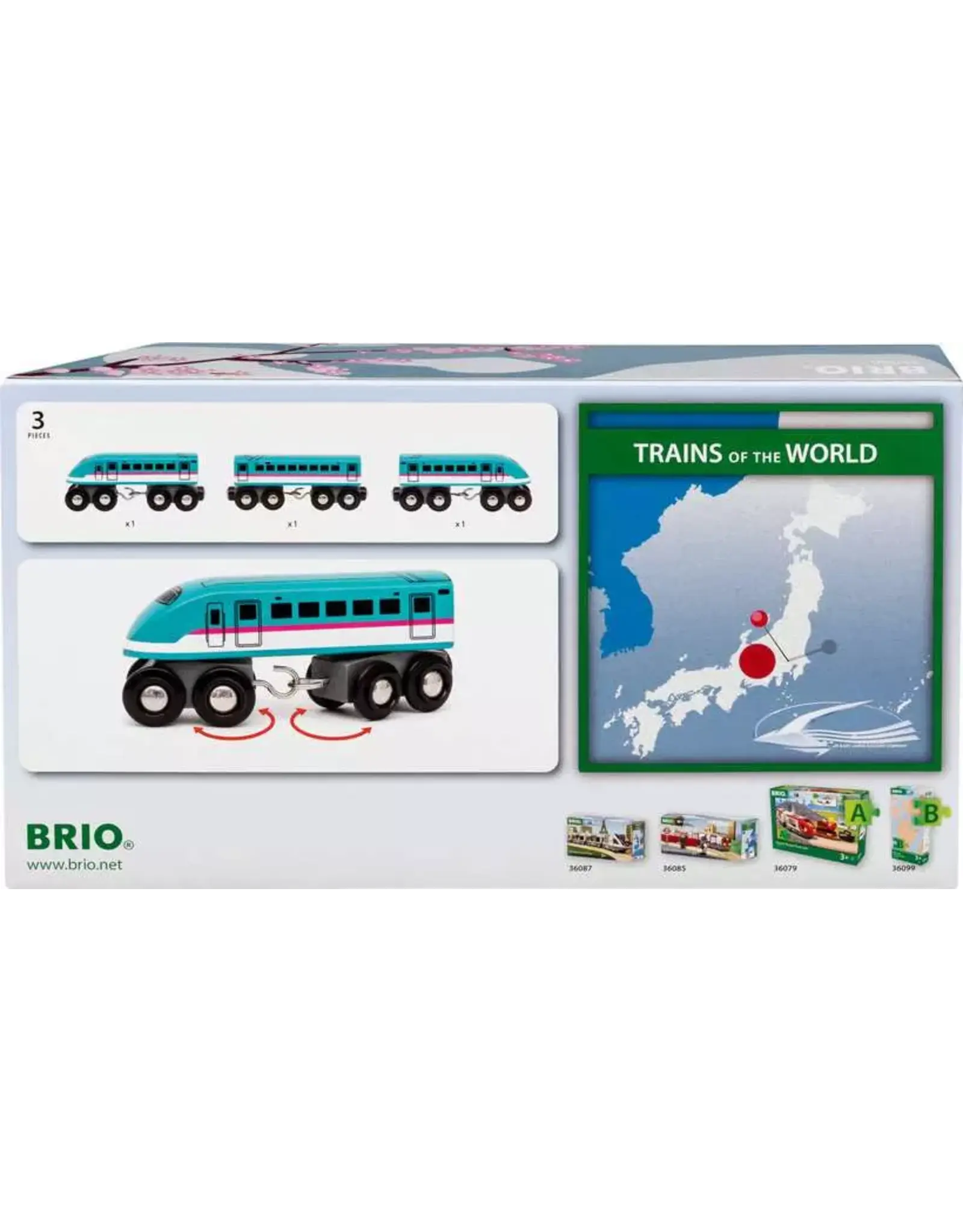 Brio Trains of the World: Shinkansen Series E5 Hayabusa