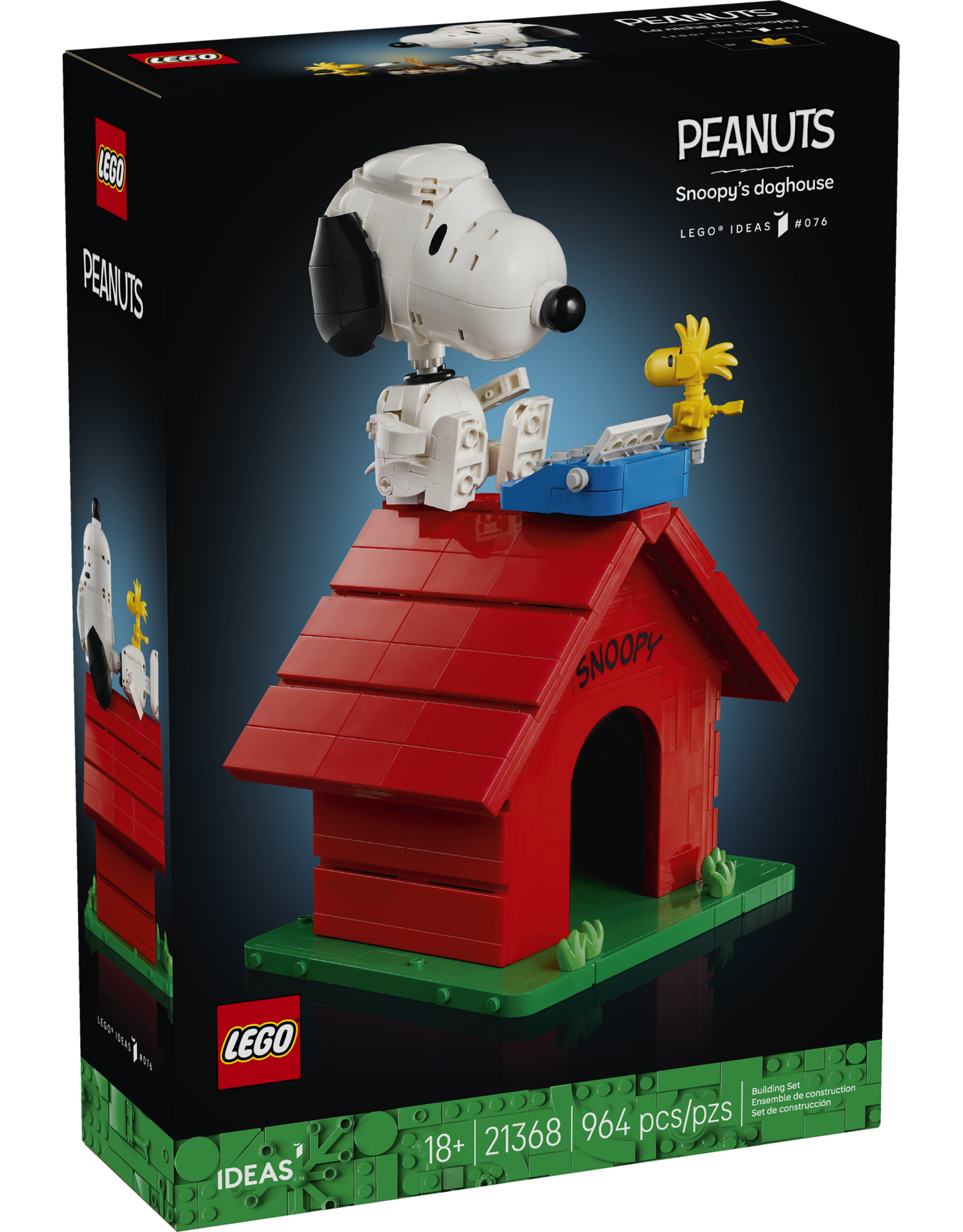 LEGO Ideas 21368 Peanuts: Snoopy's Doghouse