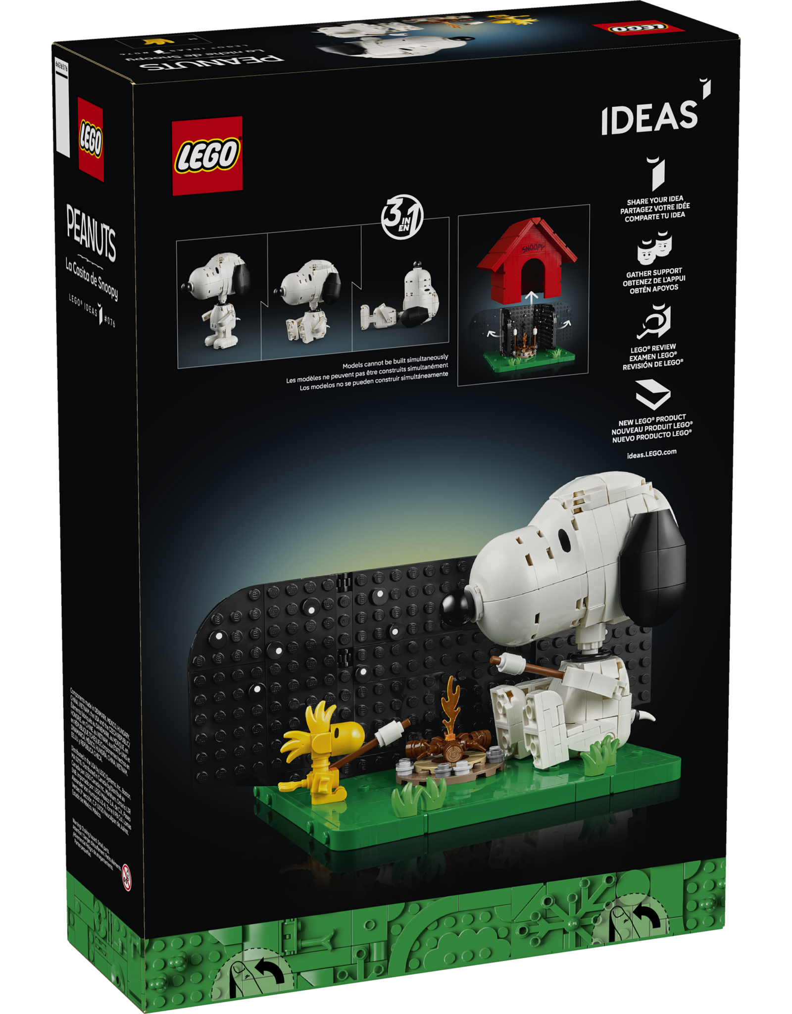 LEGO Ideas 21368 Peanuts: Snoopy's Doghouse