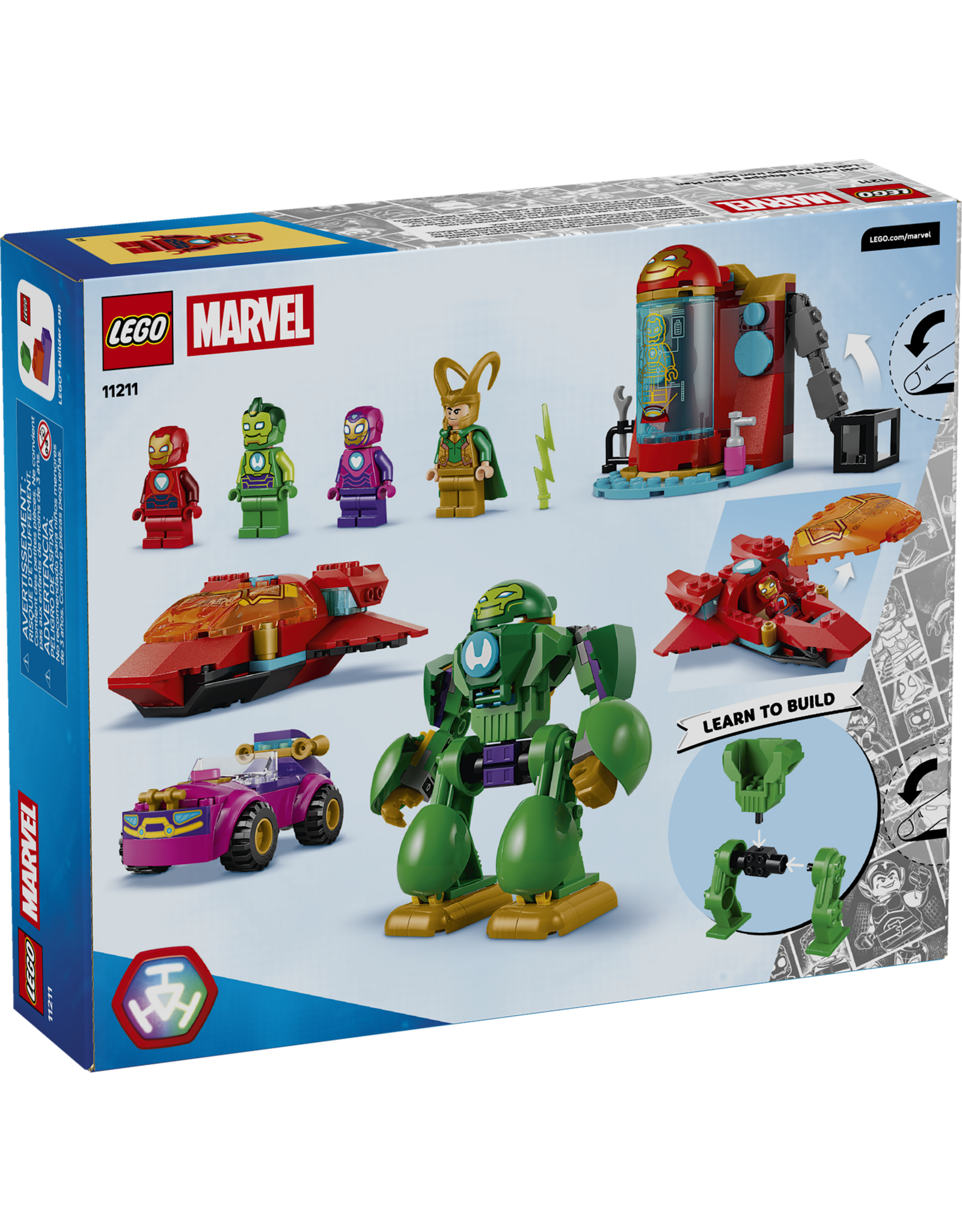 LEGO Disney Junior Marvel  11211 Loki vs. Team Iron Man