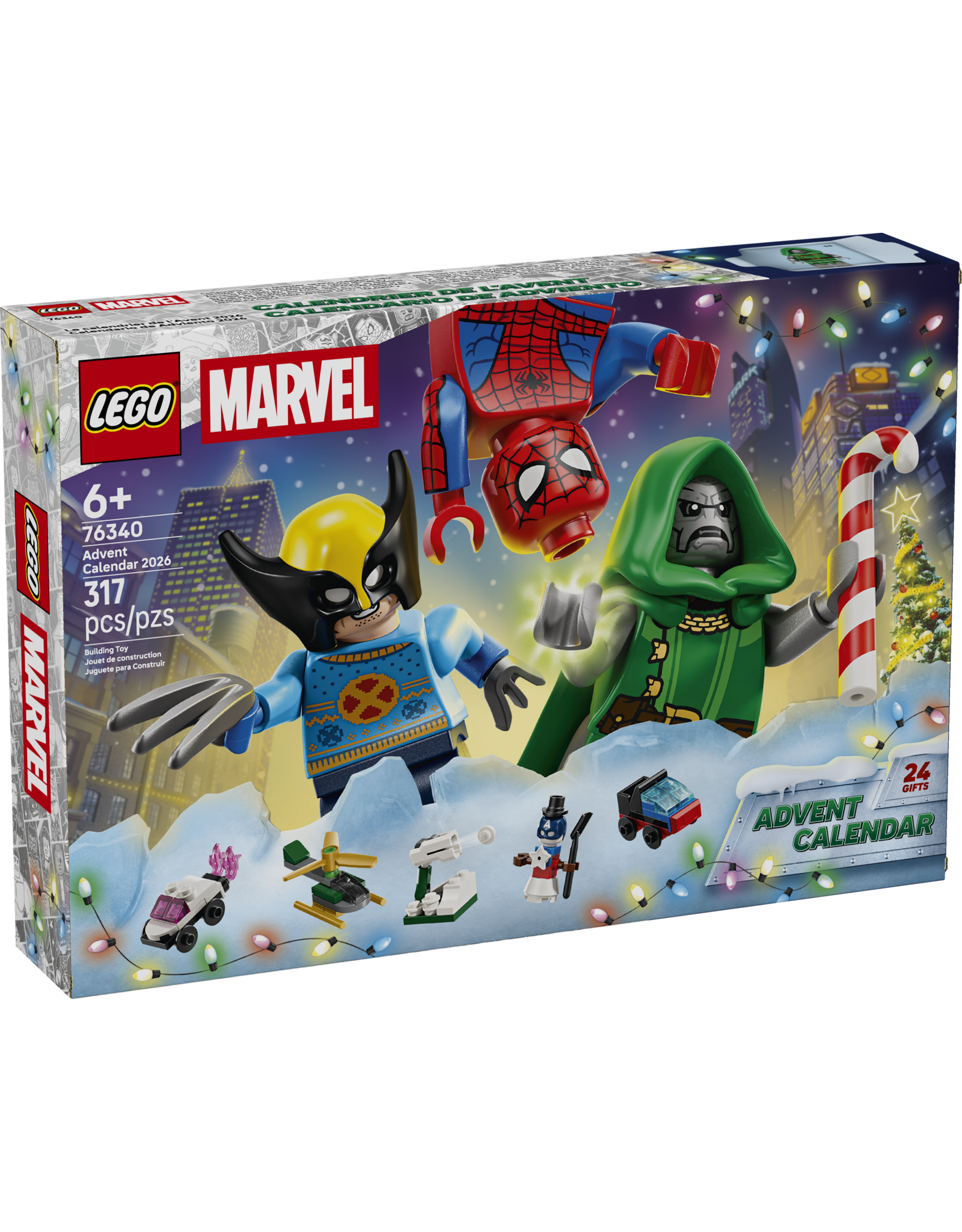 LEGO Super Heroes Marvel 76340 Advent Calendar 2026