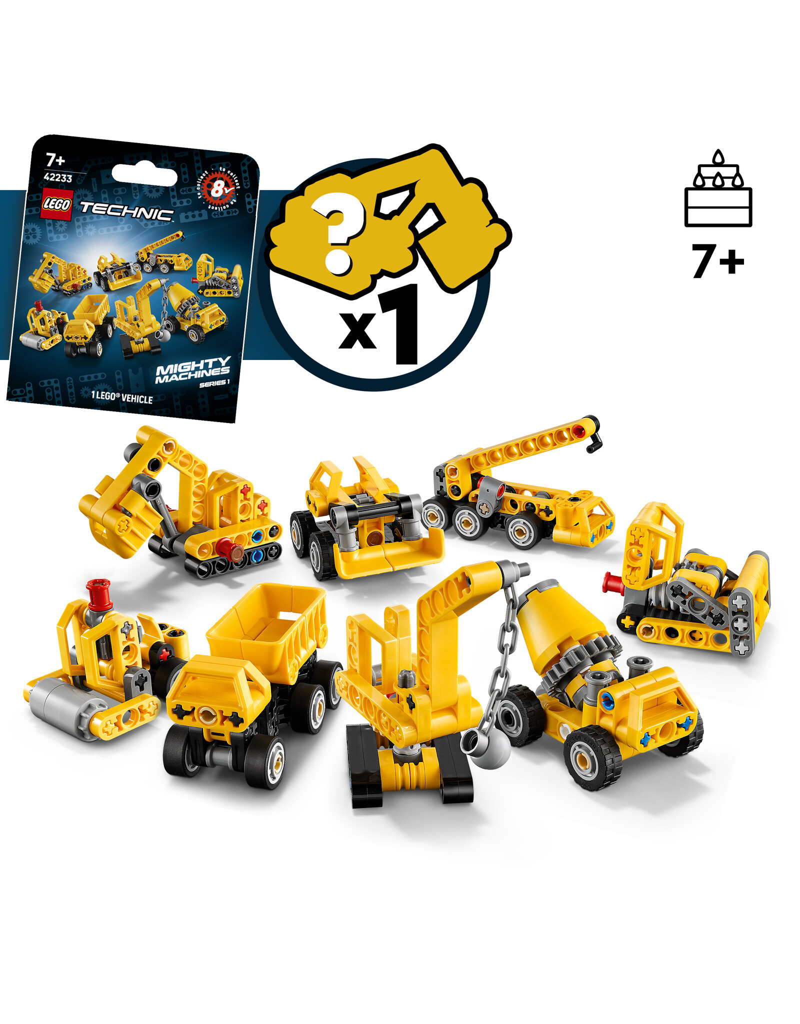 LEGO Technic 42233 Mighty Machines