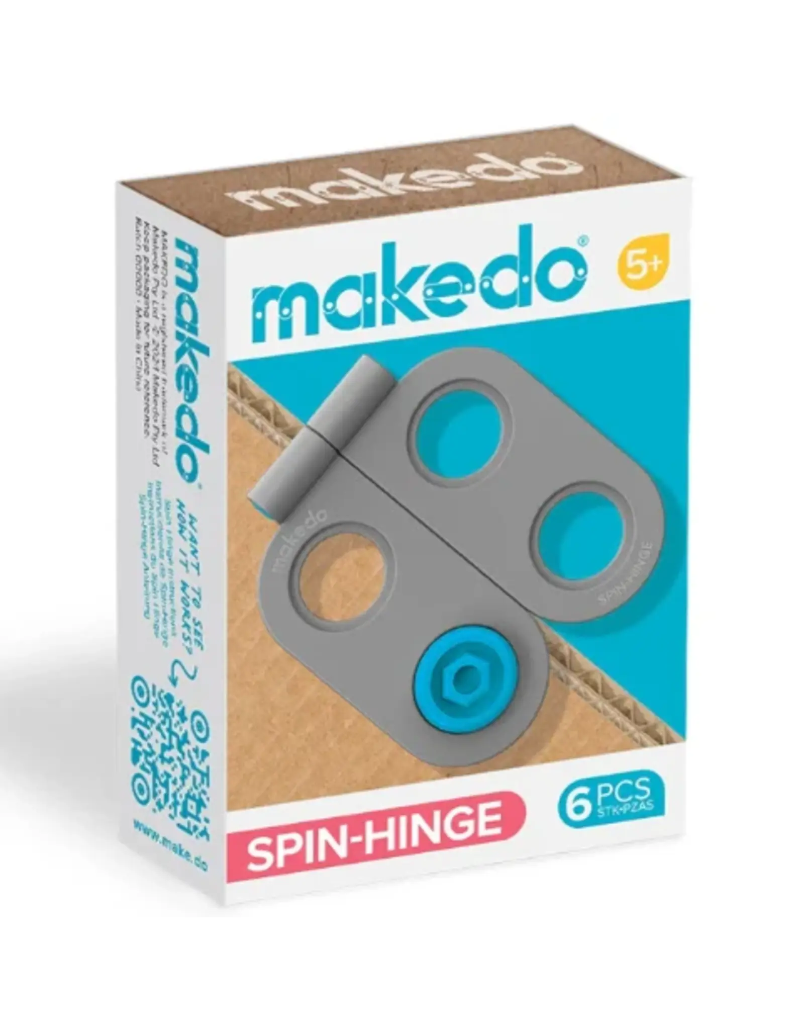 Makedo - Spin-Hinge - 6 Pieces