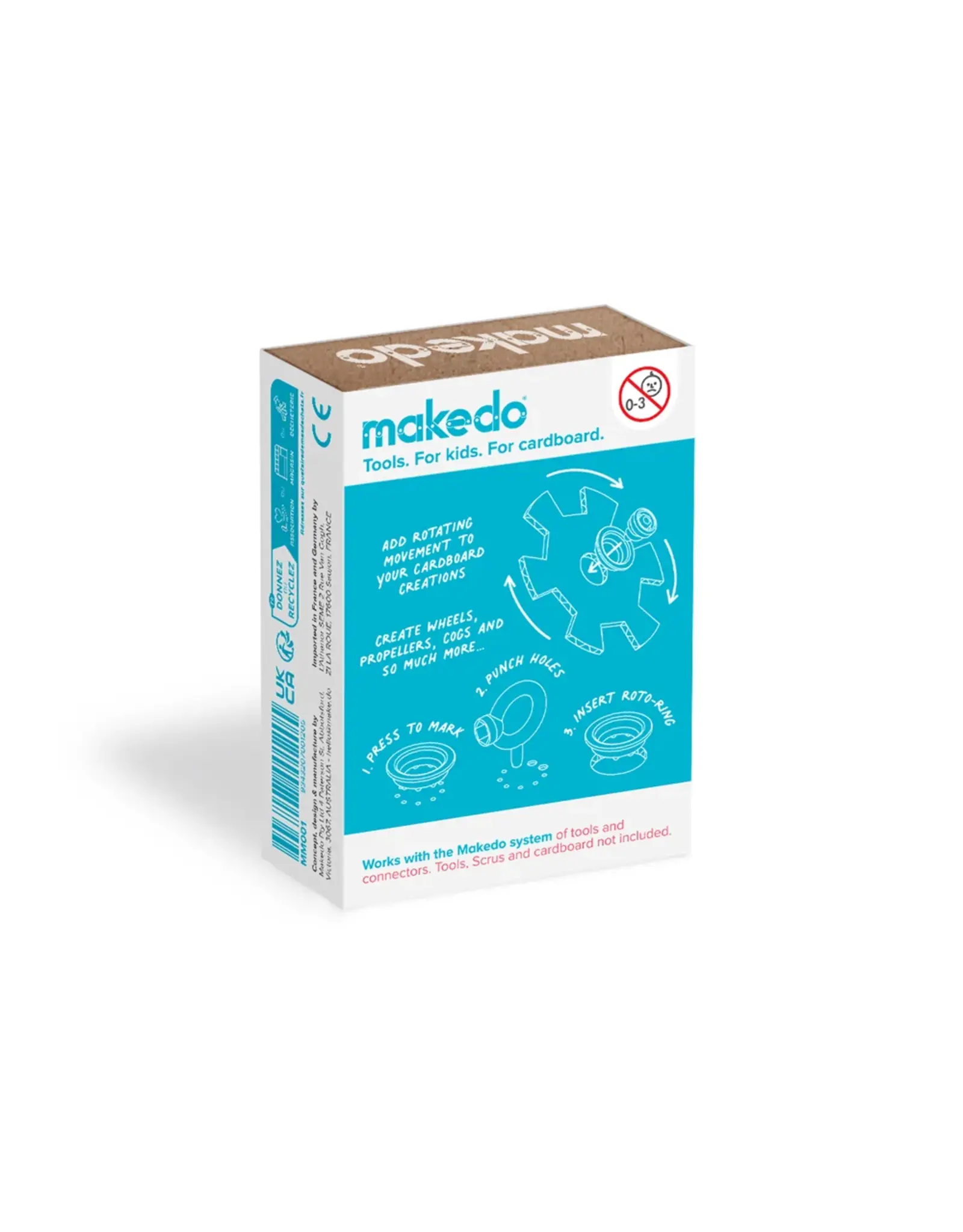 Makedo - Roto-Ring - 16 pieces
