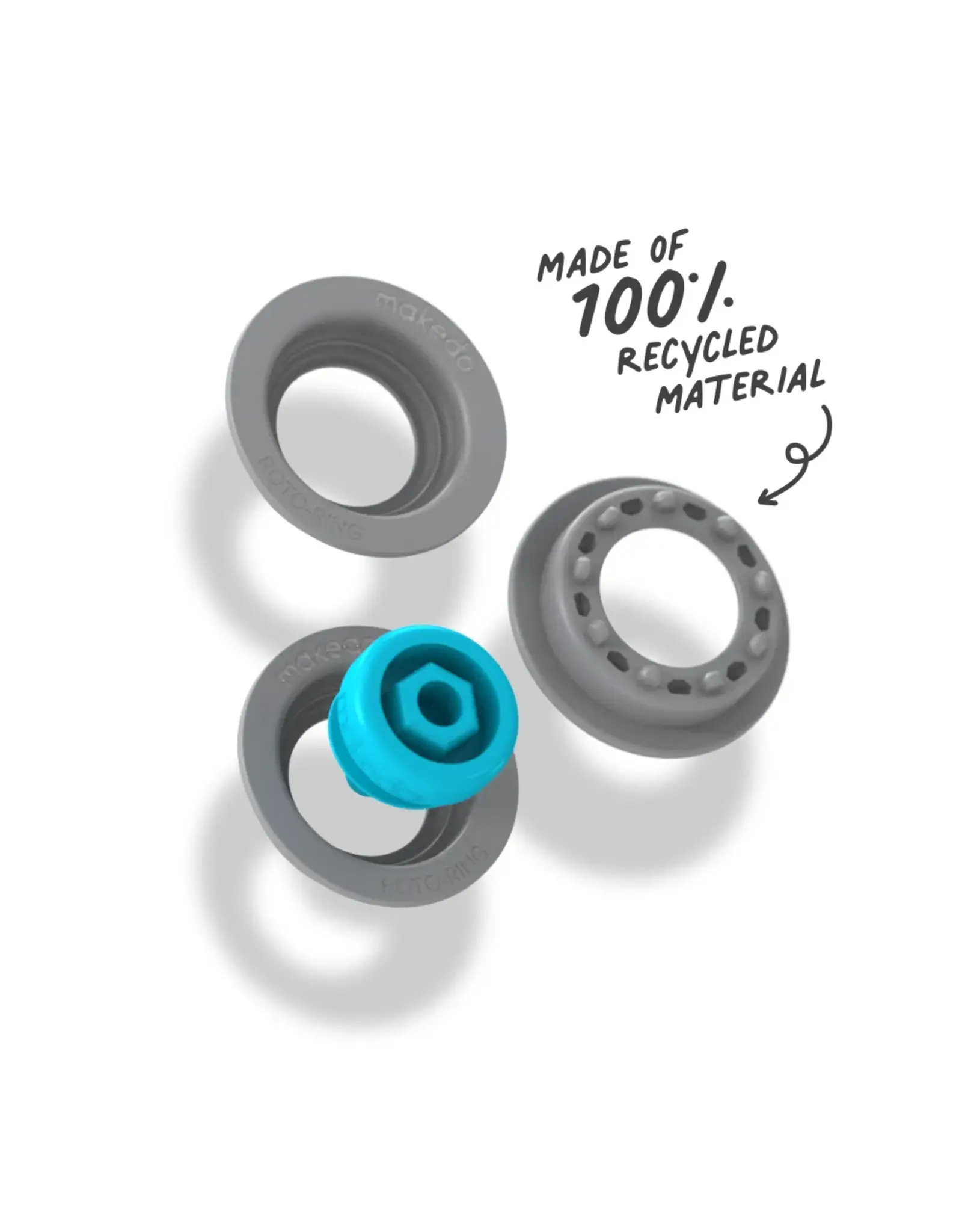 Makedo - Roto-Ring - 16 pieces