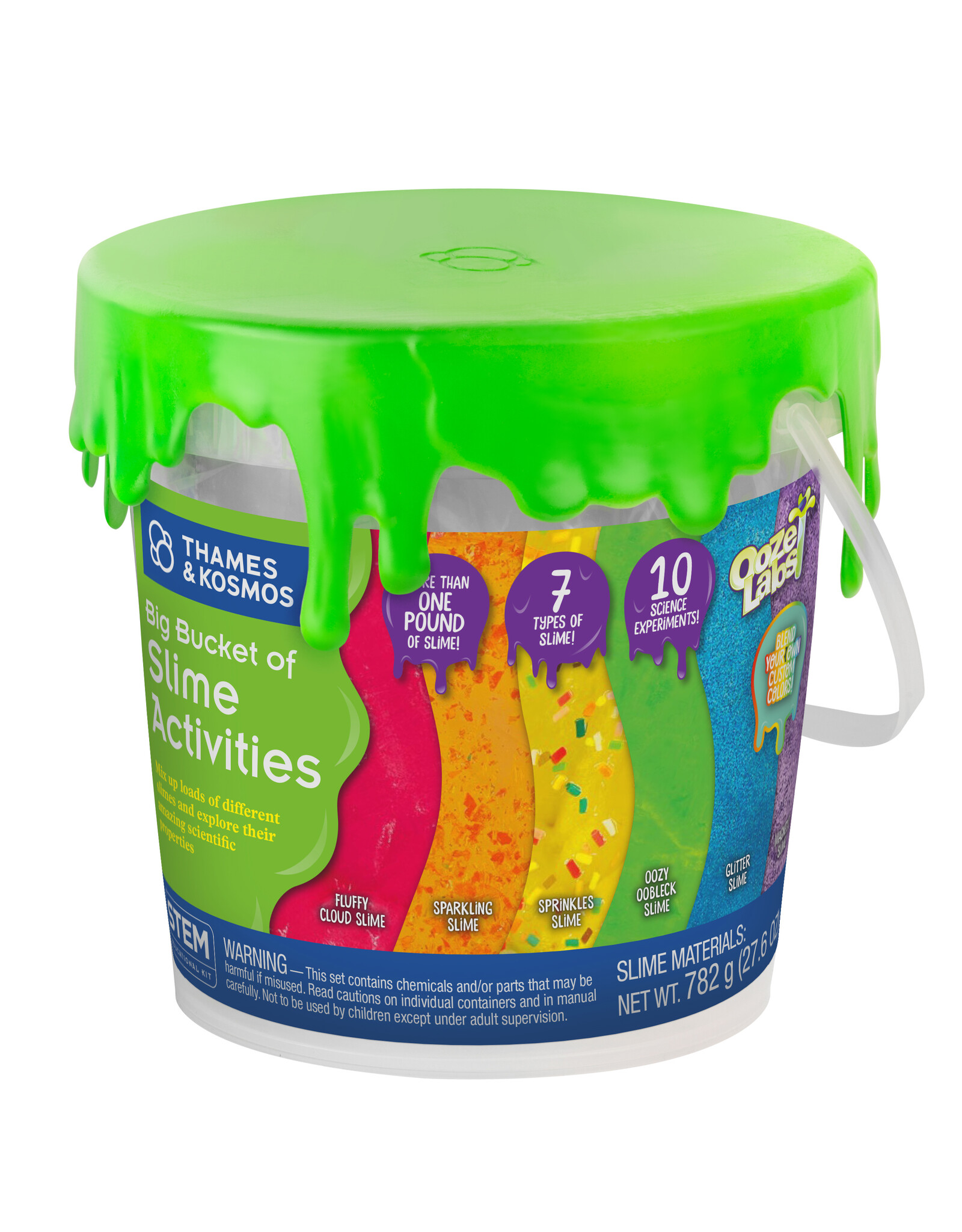 Thames & Kosmos Ooze Labs: Big Bucket of Slime Activities