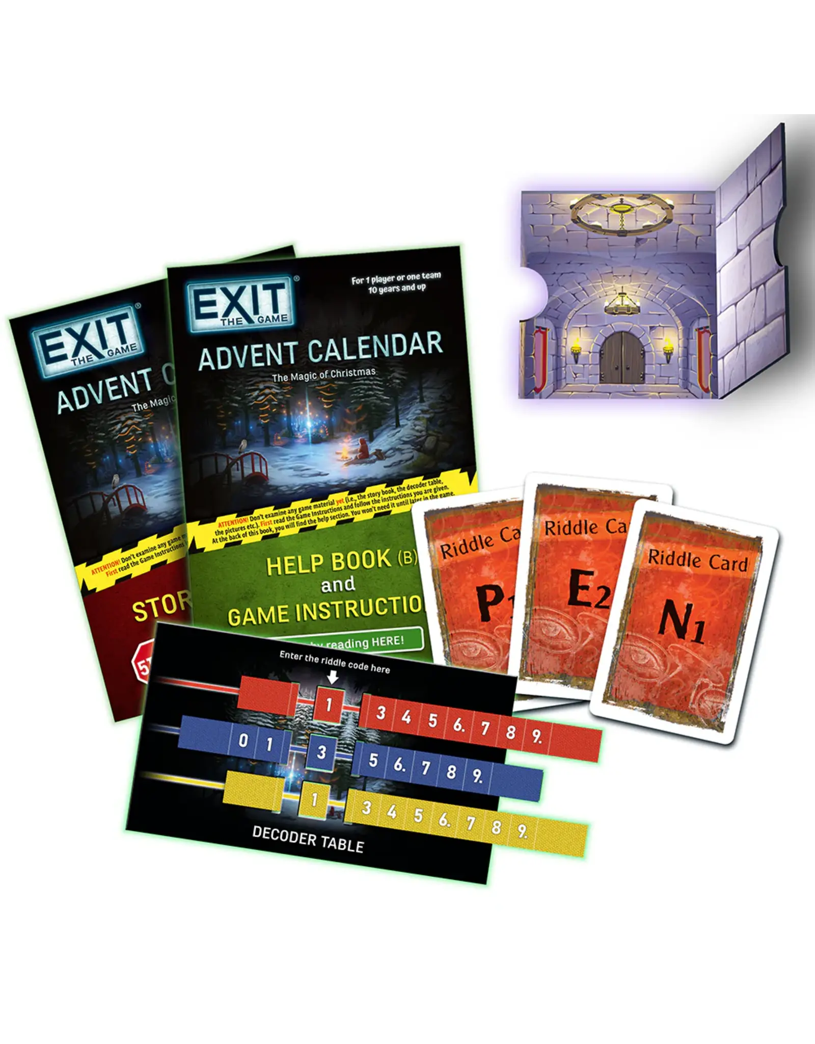 Thames & Kosmos EXIT: The Game - Advent Calendar - The Magic of Christmas