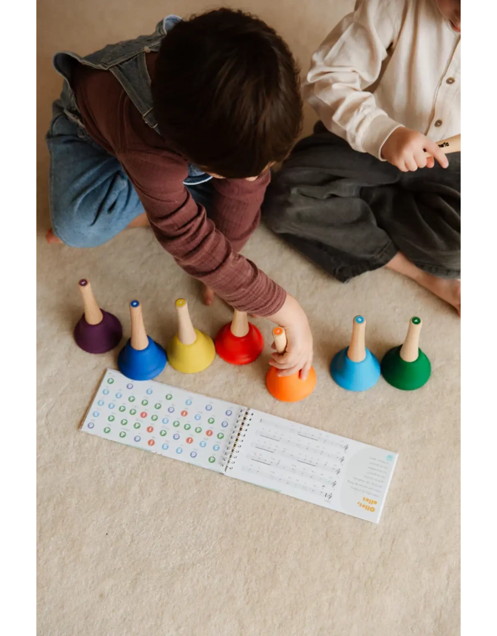 Juega Conmigo Bells with Handle 8 Tones, Ding DangBú