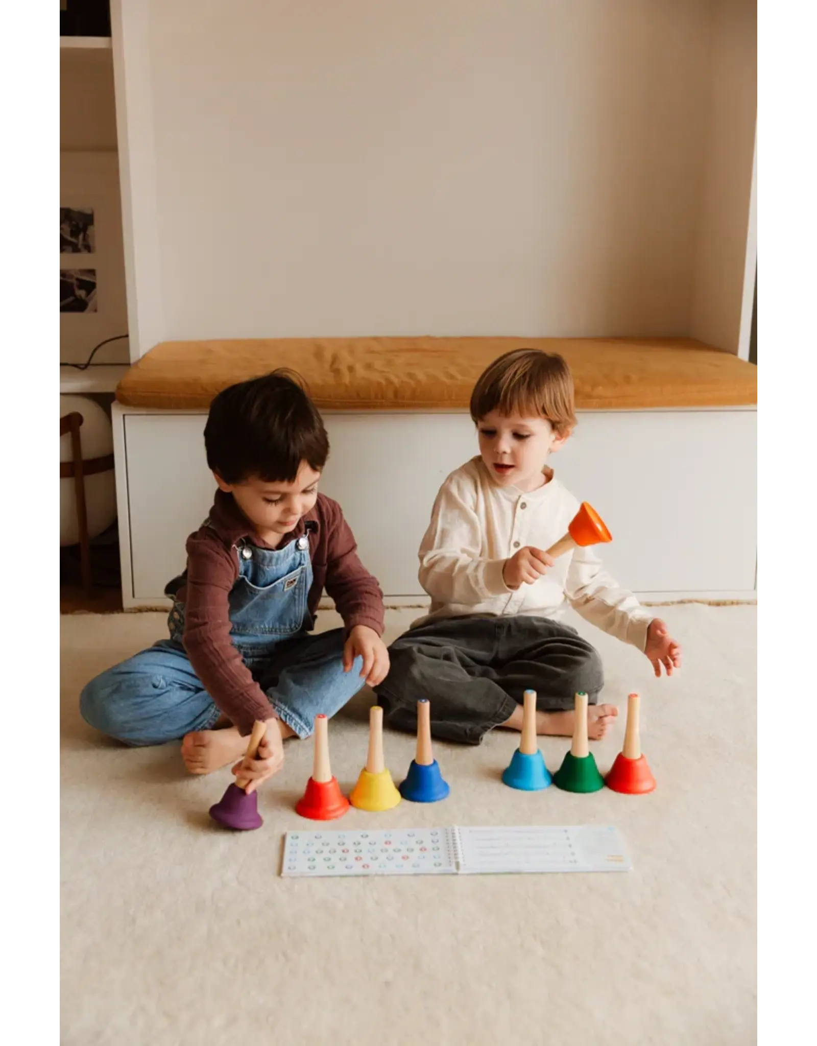 Juega Conmigo Bells with Handle 8 Tones, Ding DangBú