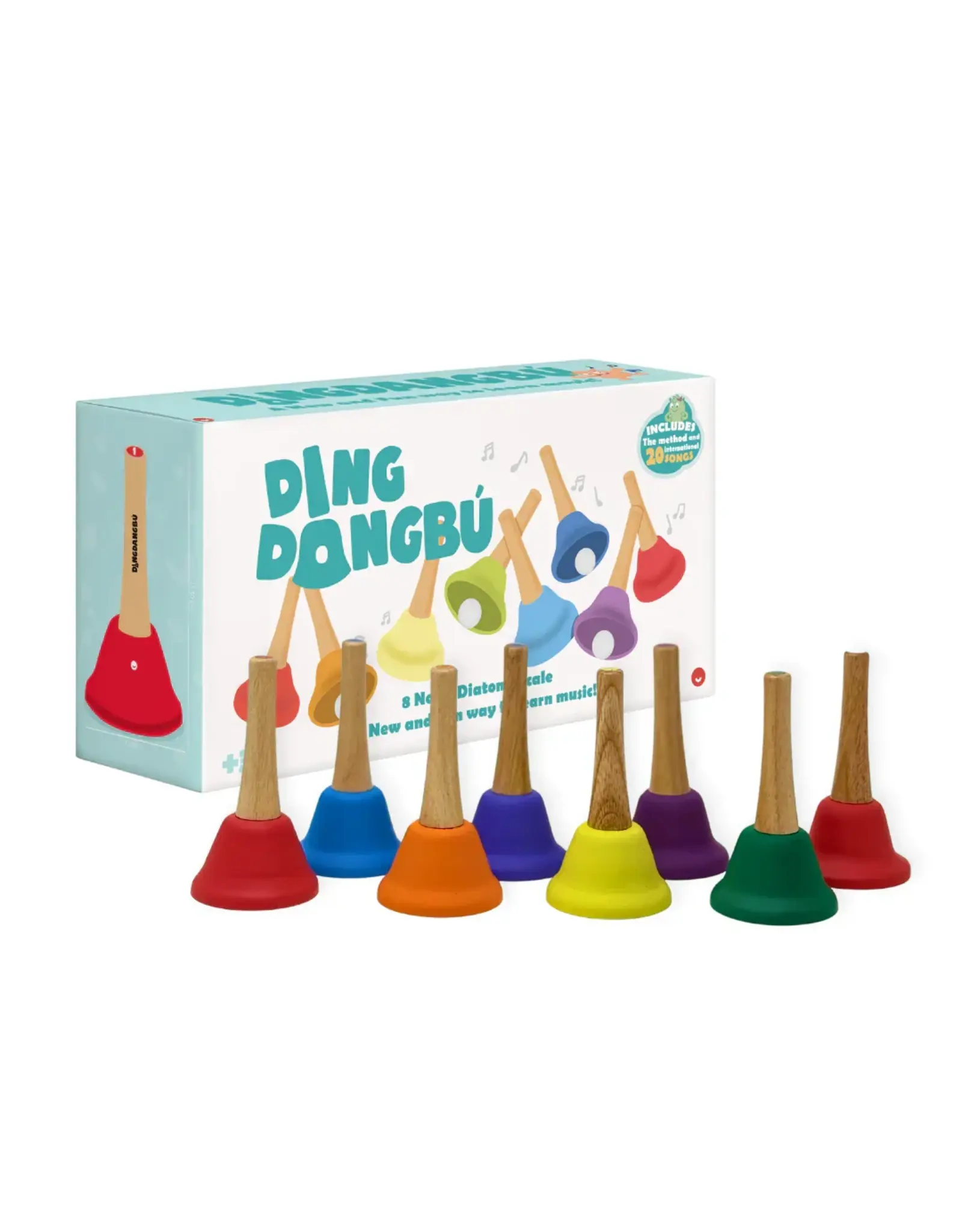 Juega Conmigo Bells with Handle 8 Tones, Ding DangBú