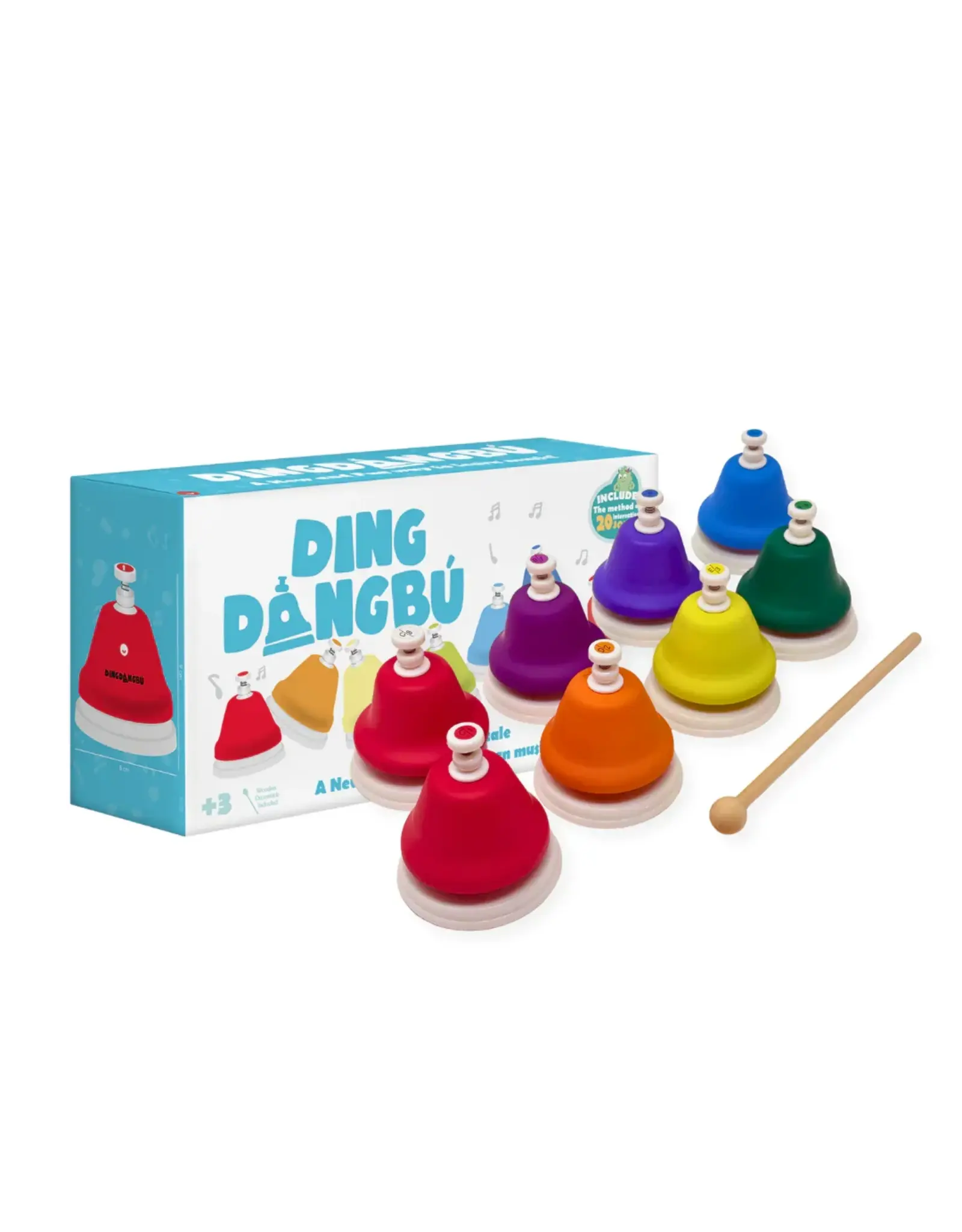 Juega Conmigo Bells with Mallet 8 Tones, Ding DangBú