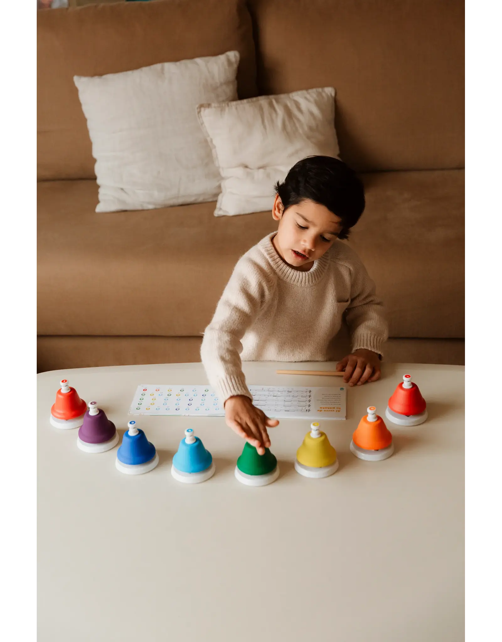 Juega Conmigo Bells with Mallet 8 Tones, Ding DangBú