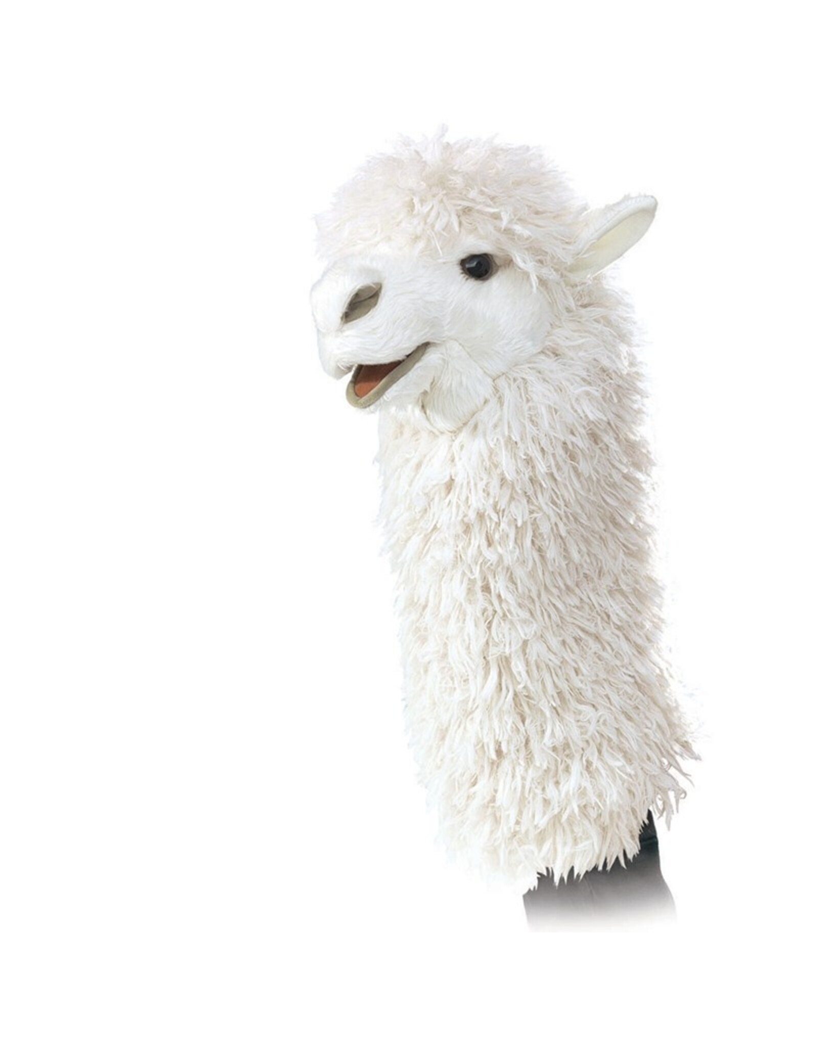 Folkmanis Puppets Alpaca Stage Puppet