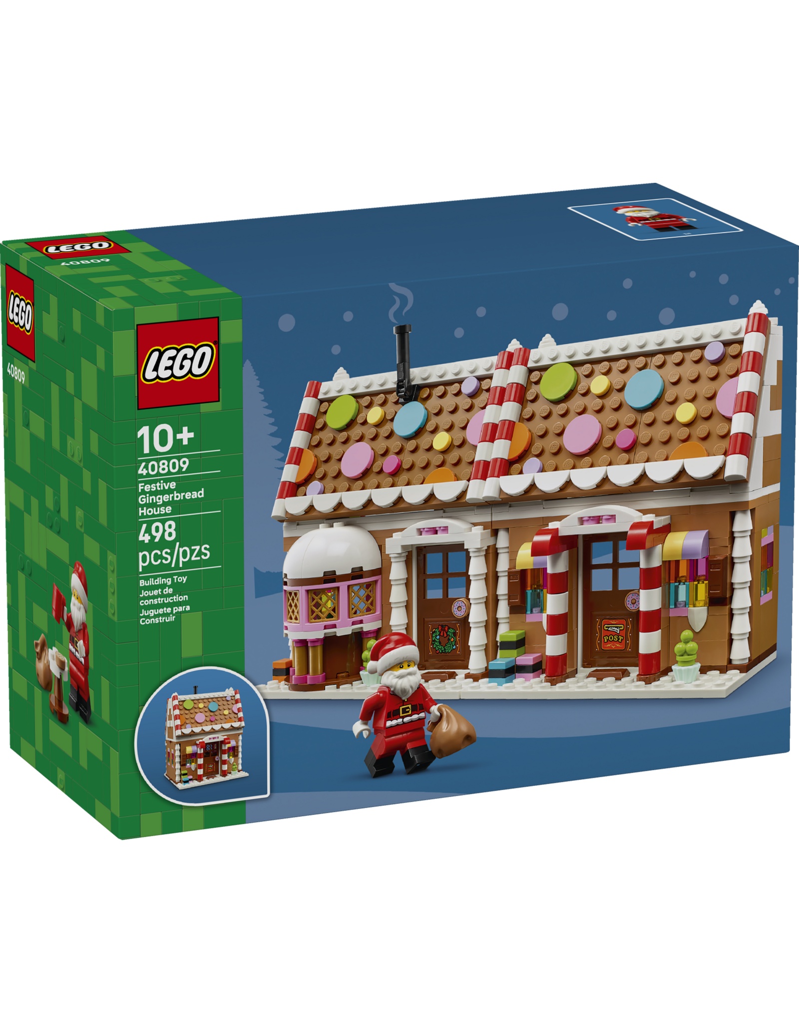LEGO Iconic 40809 Festive Gingerbread House