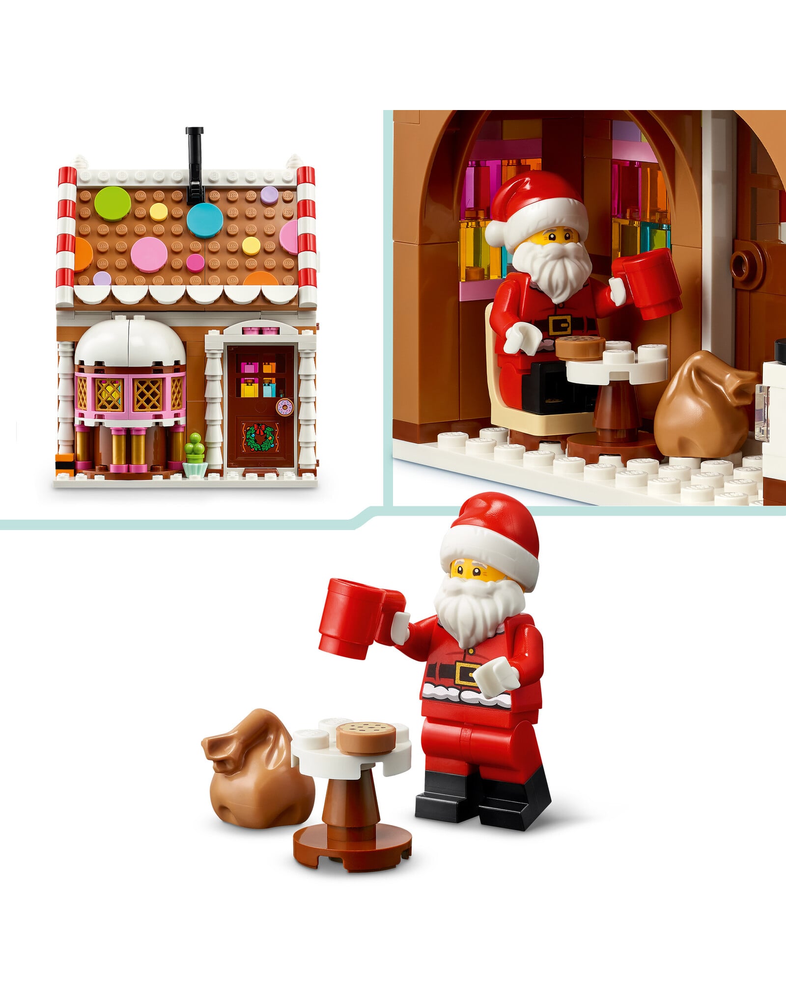 LEGO Iconic 40809 Festive Gingerbread House