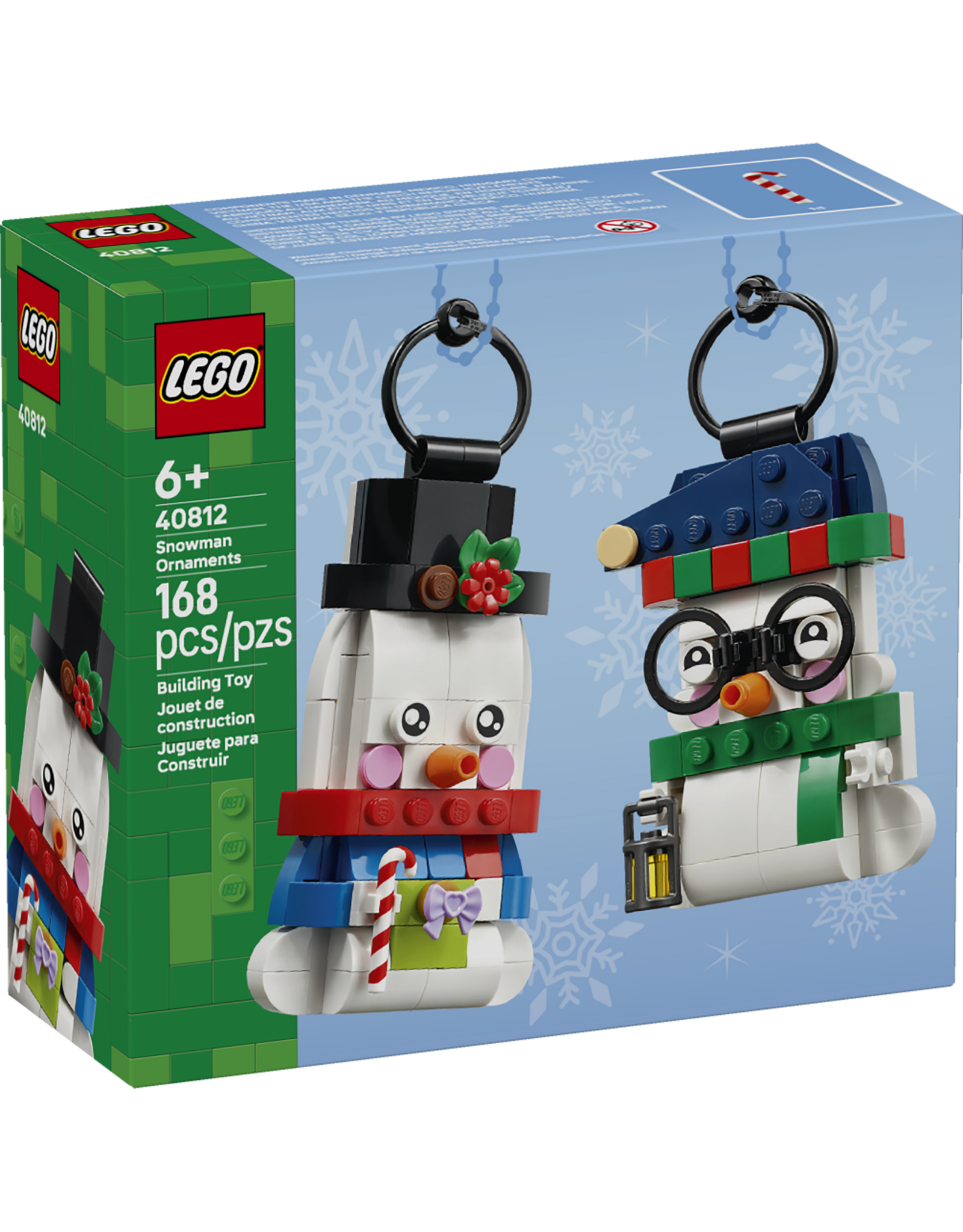 LEGO Iconic 40812 Snowman Ornaments