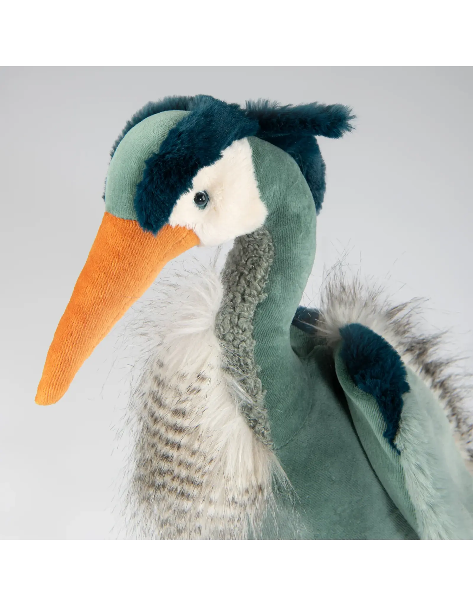 Moulin Roty Tout Autour Du Monde Heron Soft Toy