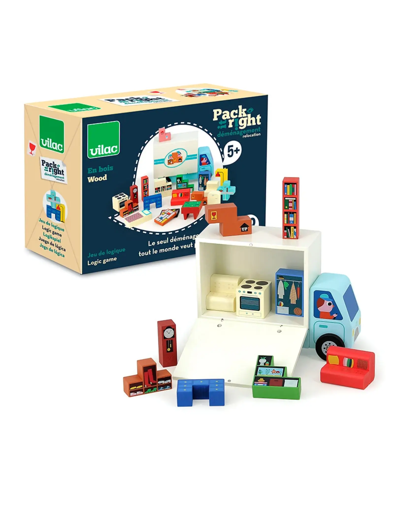 Vilac Pack it Right Moving Truck by Ingela P Arrhenius