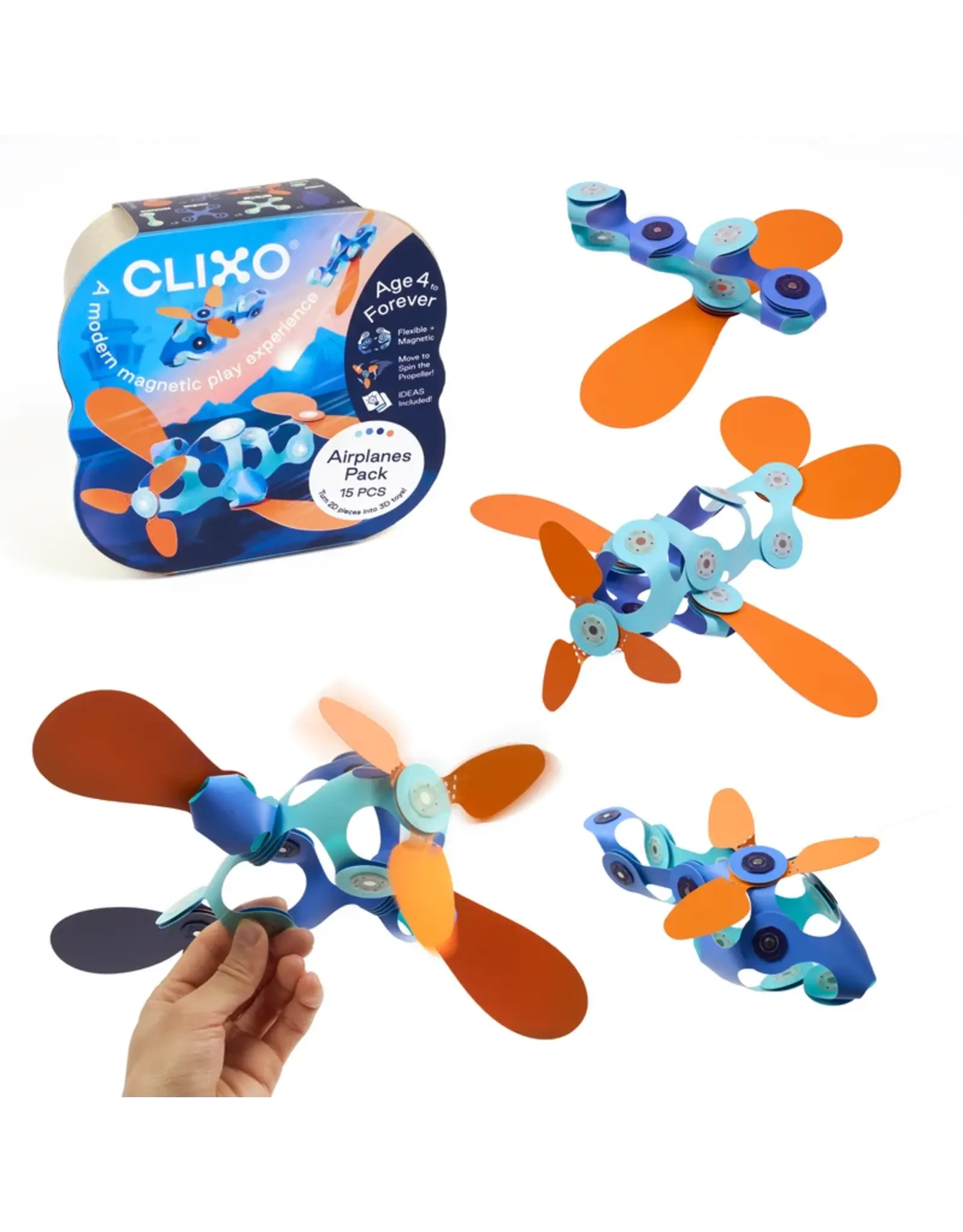 Clixo Clixo Airplanes Magnetic Set