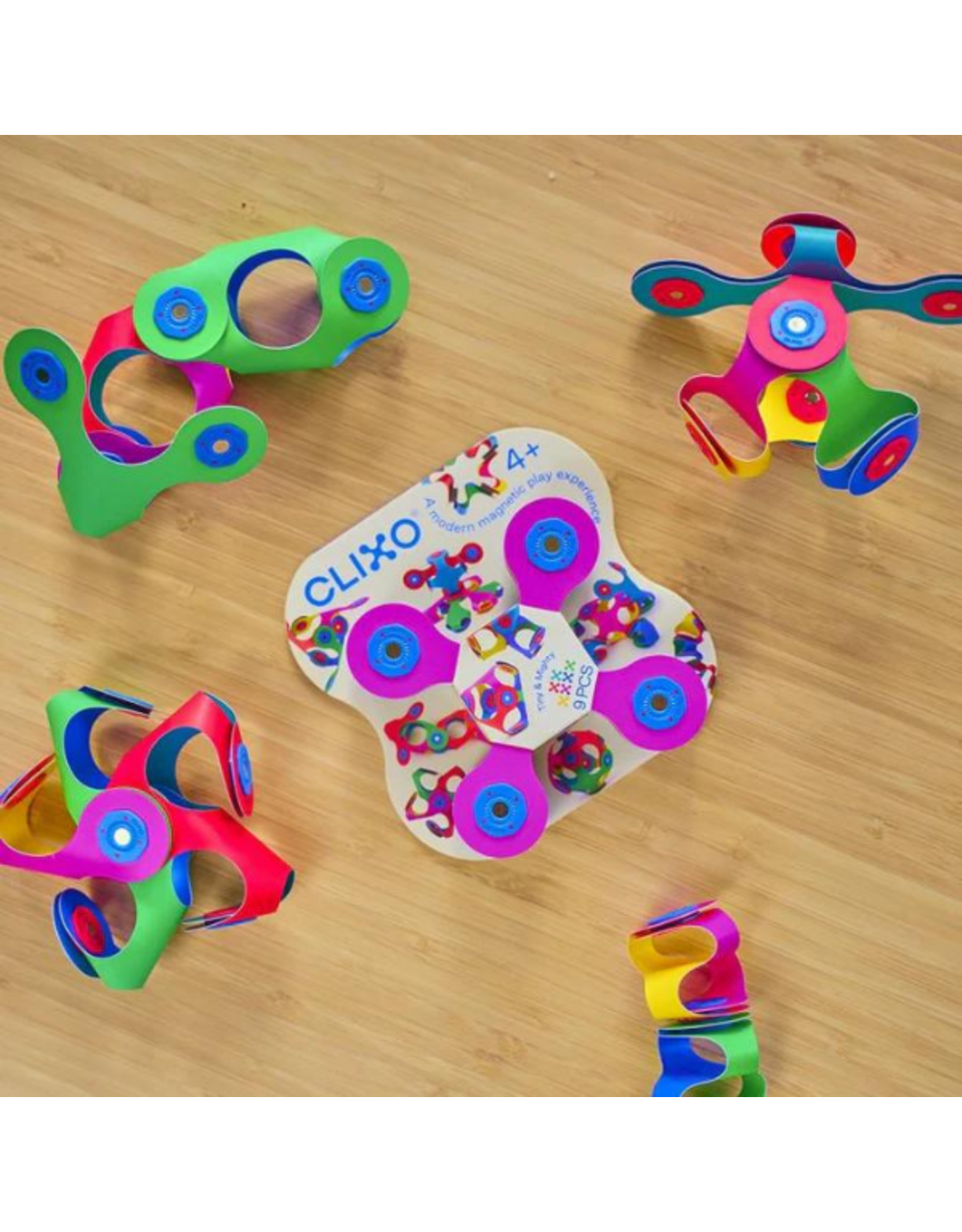 Clixo Clixo Tiny & Mighty Pack (9Pcs)