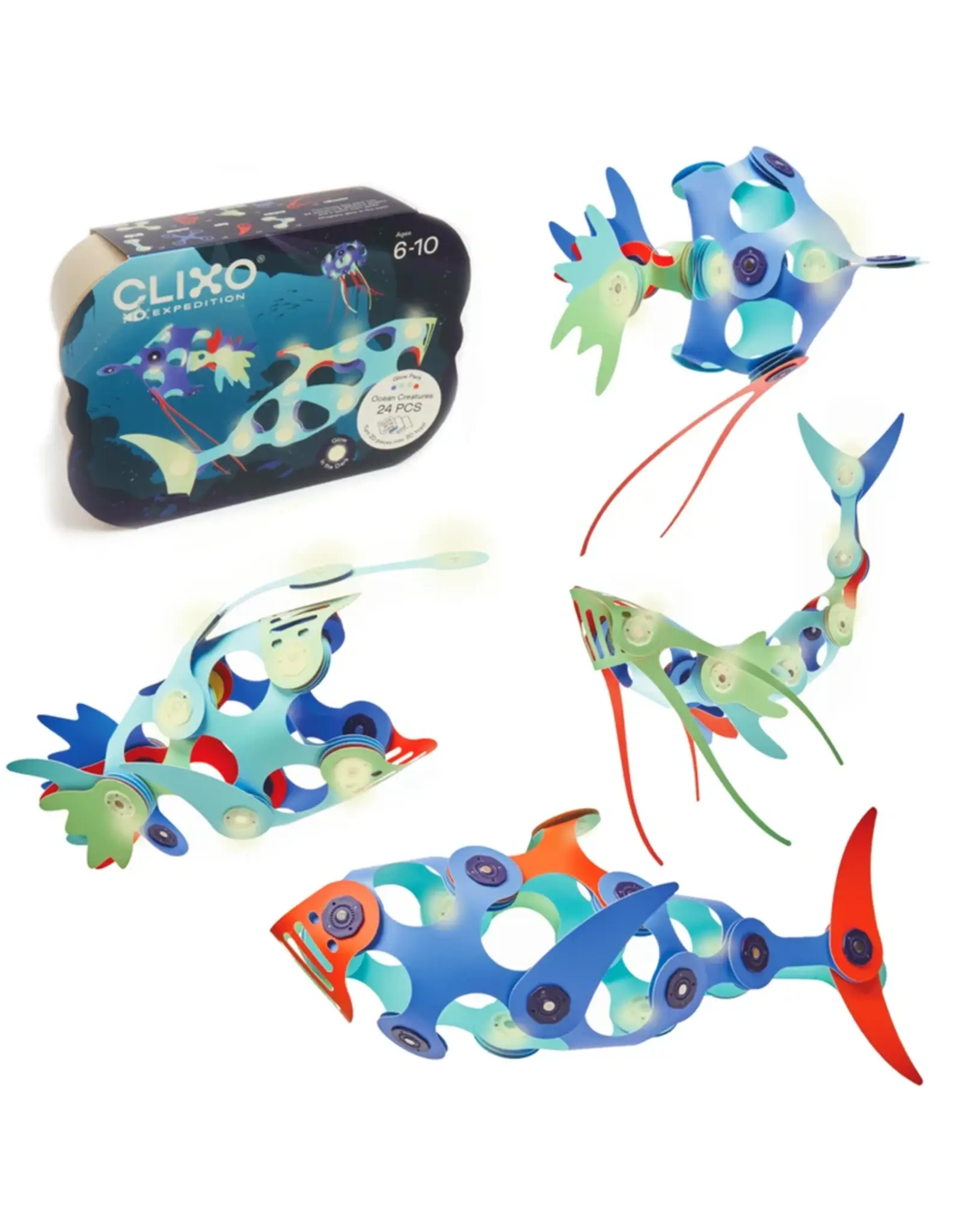 Clixo Clixo Ocean Creatures Pack