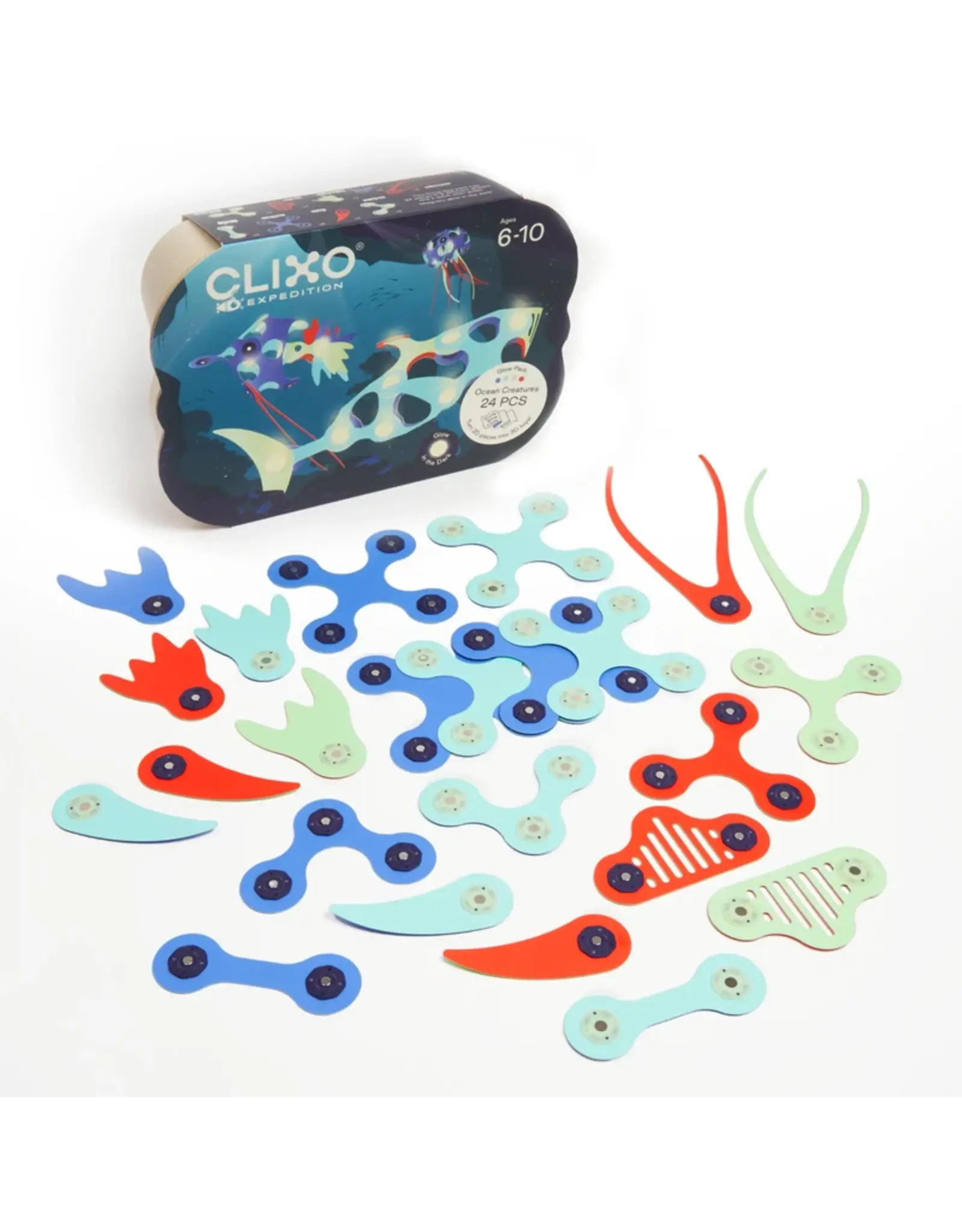 Clixo Clixo Ocean Creatures Pack