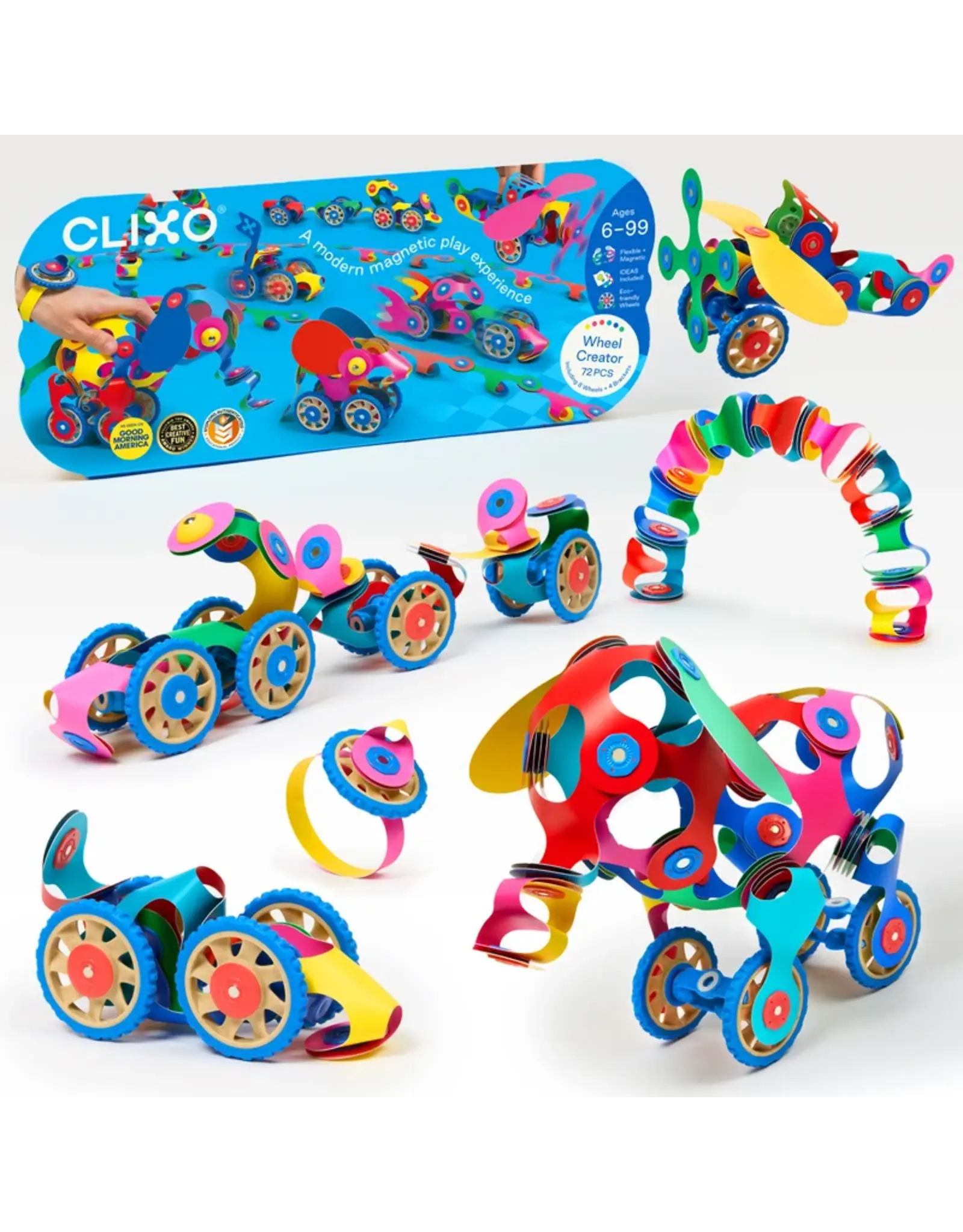 Clixo Clixo Wheel Creator Pack (72Pcs)