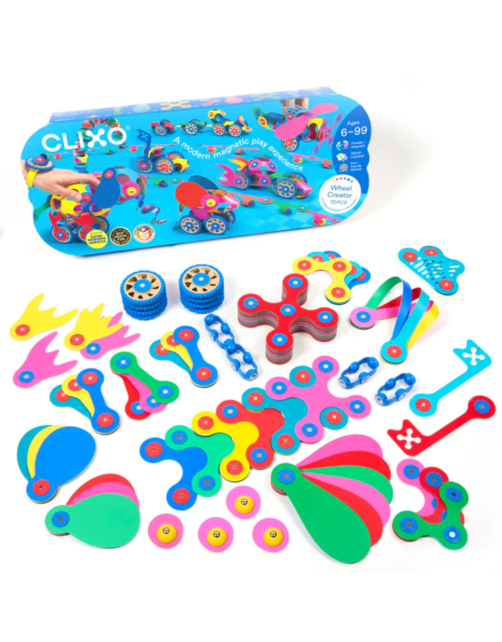 Clixo Clixo Wheel Creator Pack (72Pcs)